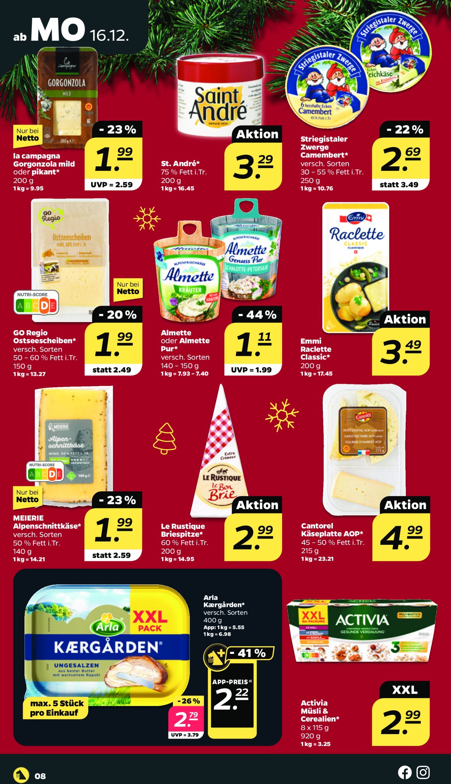 netto - Netto-Prospekt gültig von 16.12. bis 21.12. - page: 8