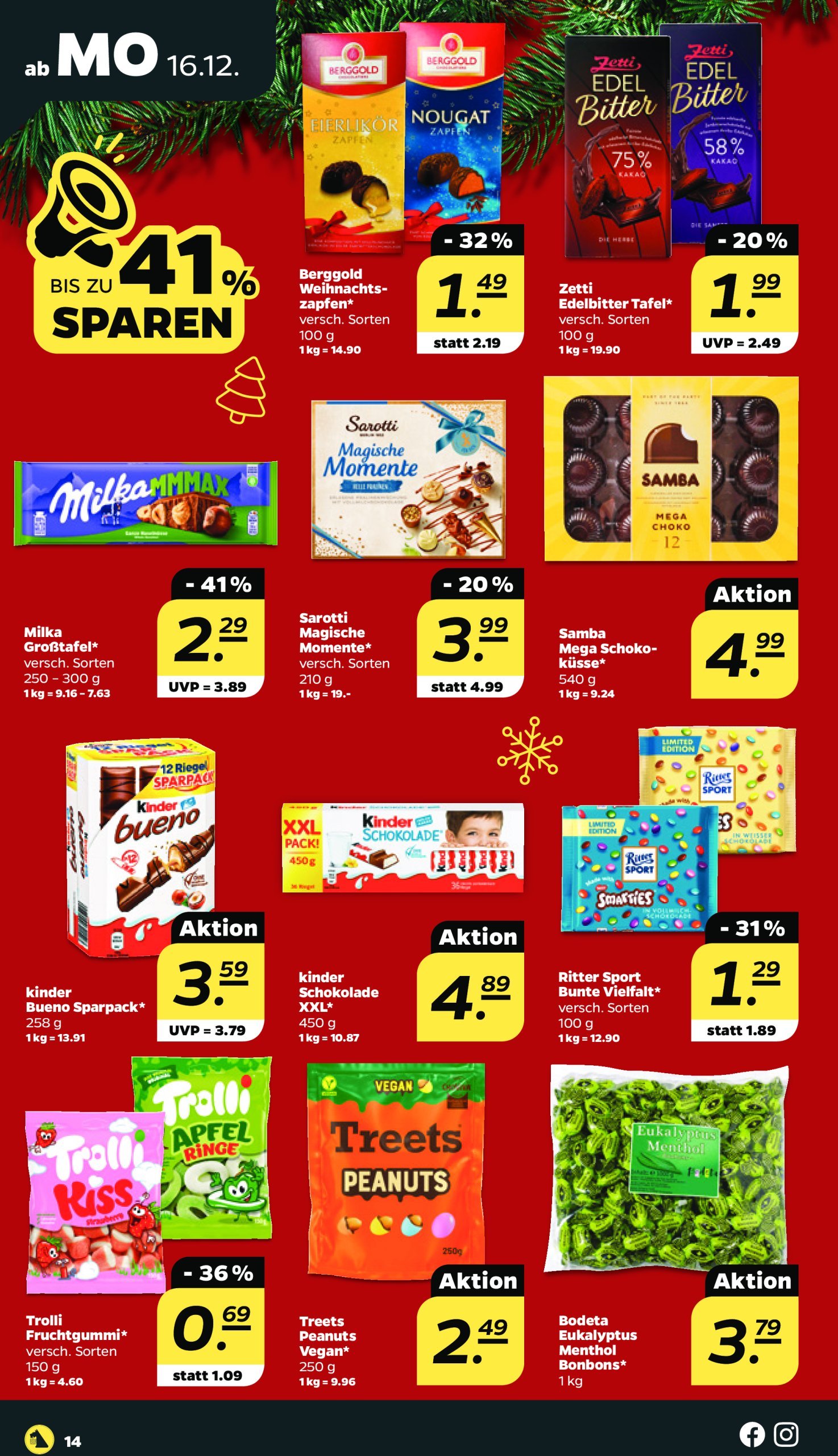 netto - Netto-Prospekt gültig von 16.12. bis 21.12. - page: 14