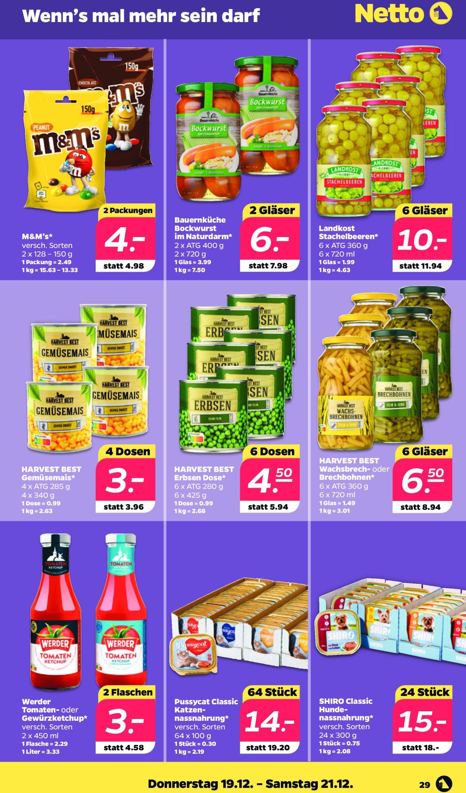 netto - Netto-Prospekt gültig von 16.12. bis 21.12. - page: 29