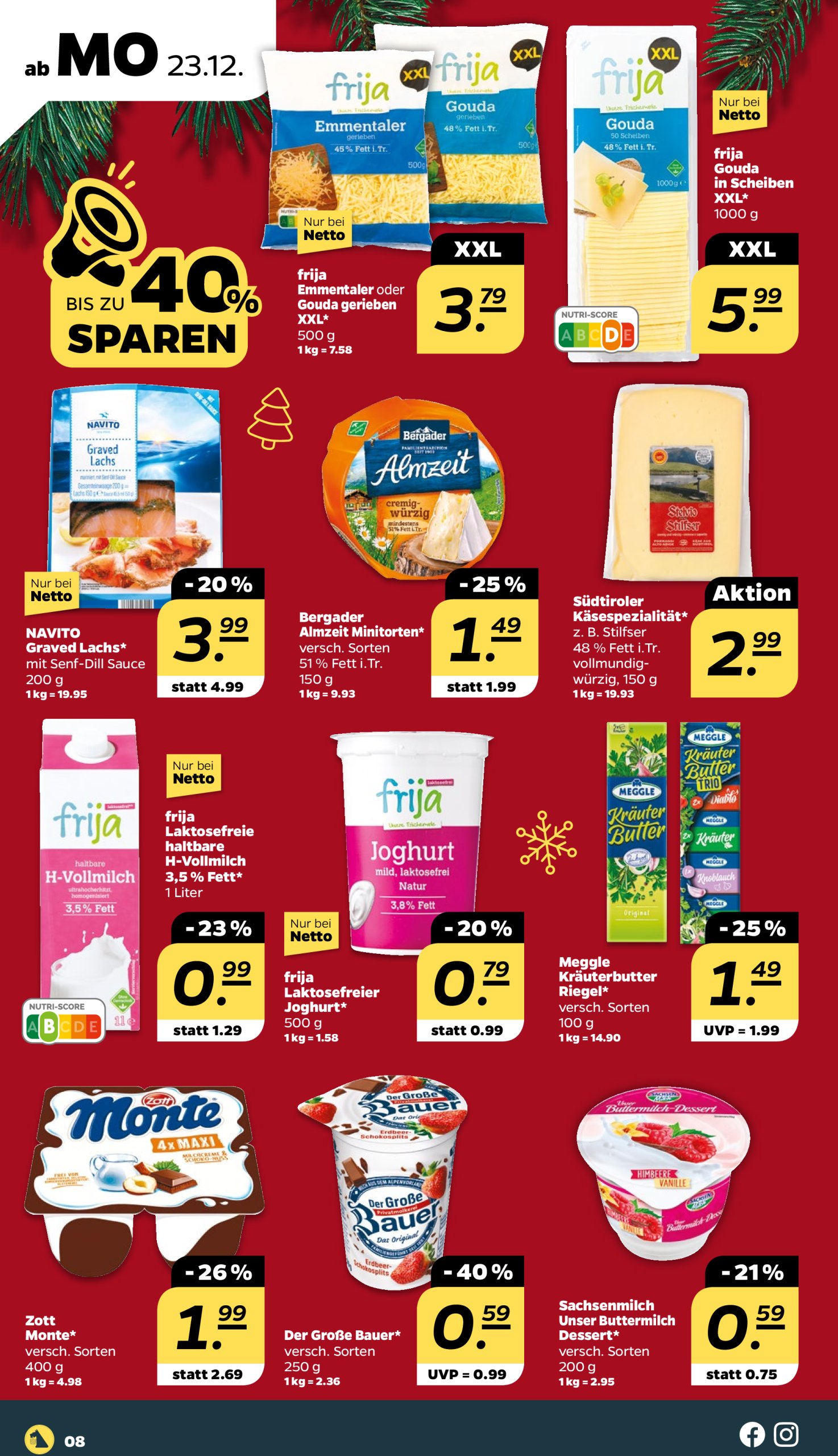 netto - Netto-Prospekt gültig von 23.12. bis 28.12. - page: 8