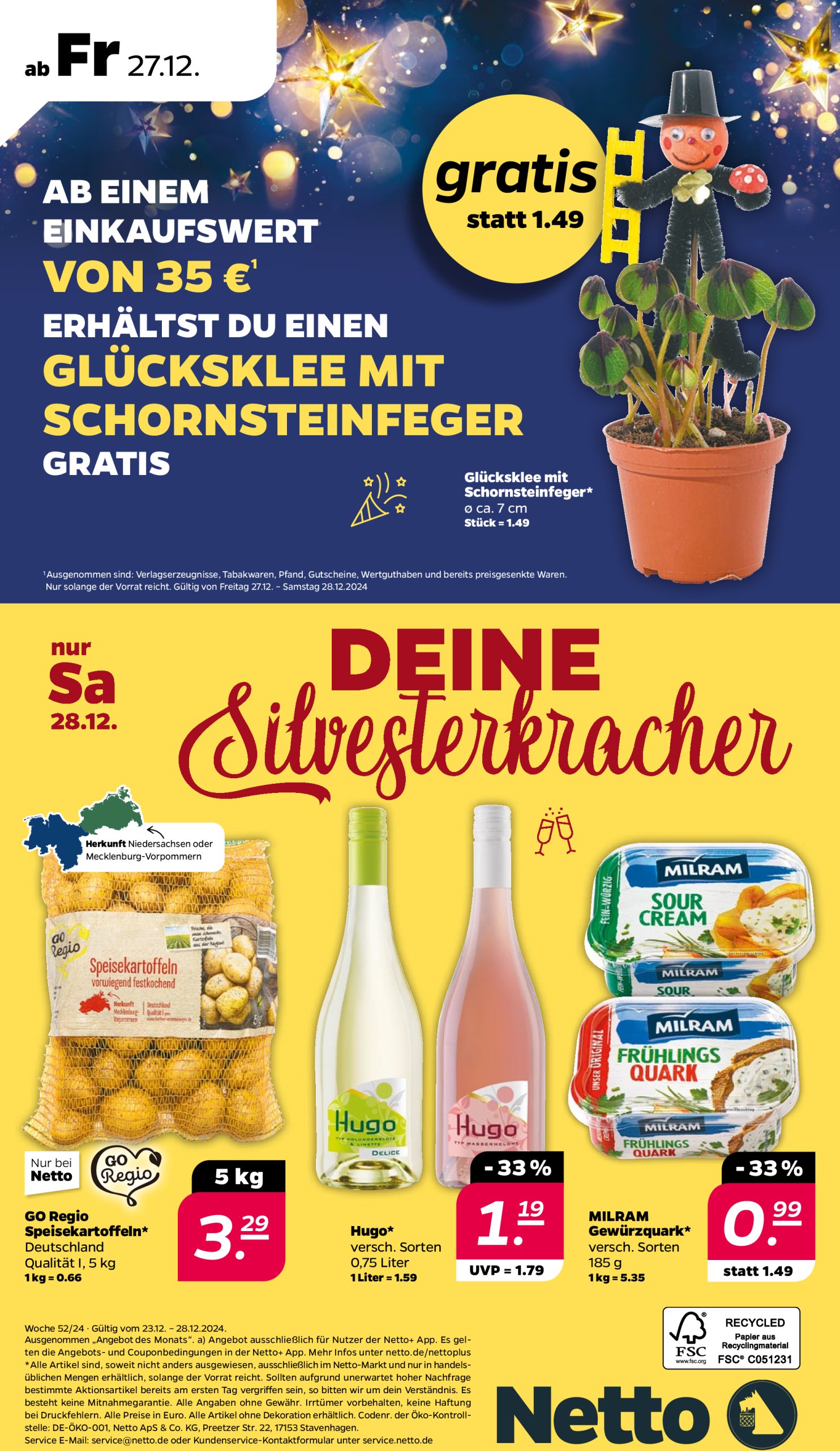 netto - Netto-Prospekt gültig von 23.12. bis 28.12. - page: 28