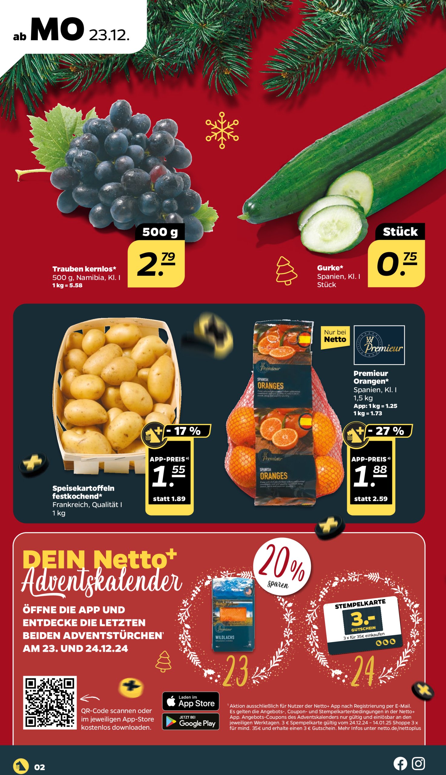 netto - Netto-Prospekt gültig von 23.12. bis 28.12. - page: 2