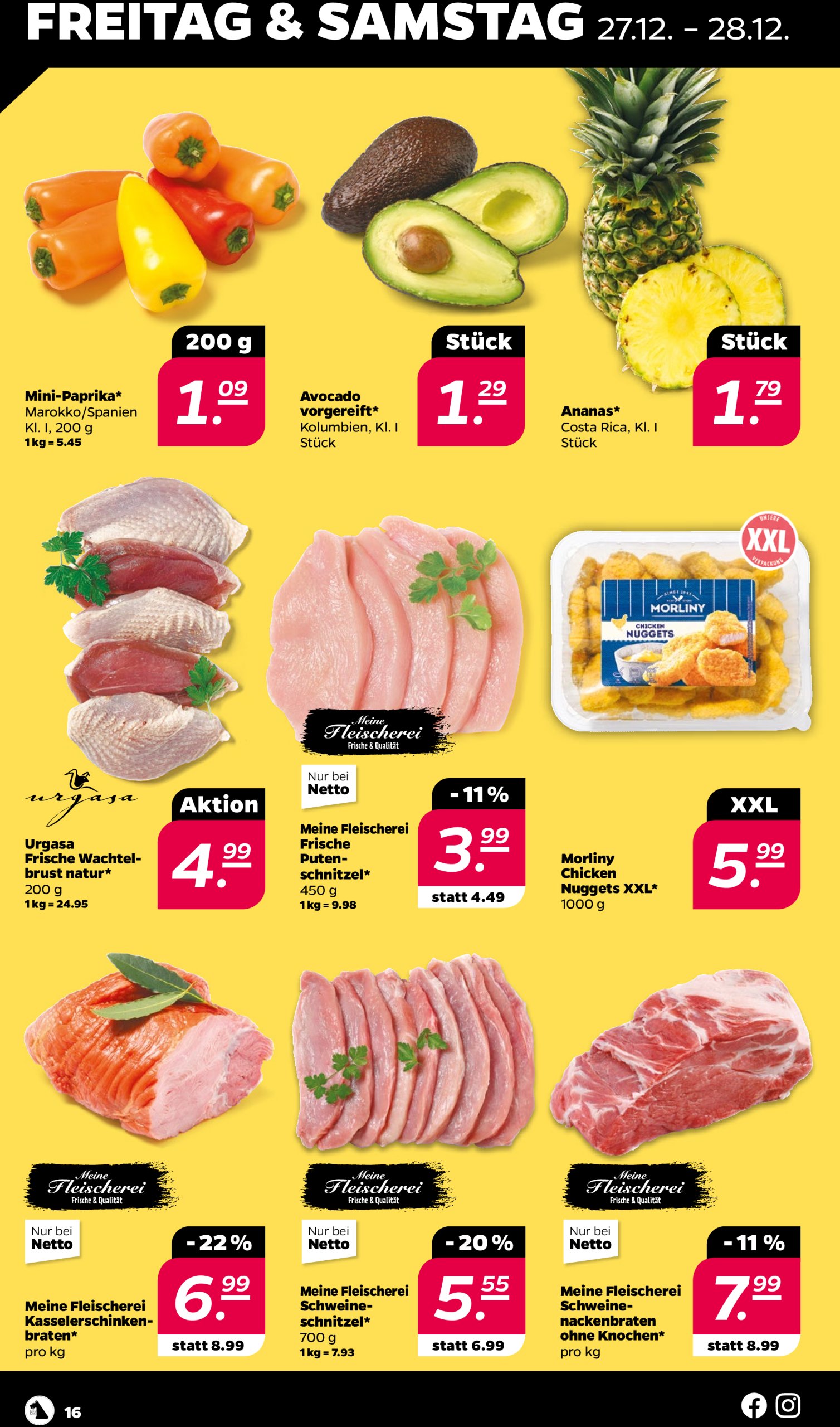 netto - Netto-Prospekt gültig von 23.12. bis 28.12. - page: 16