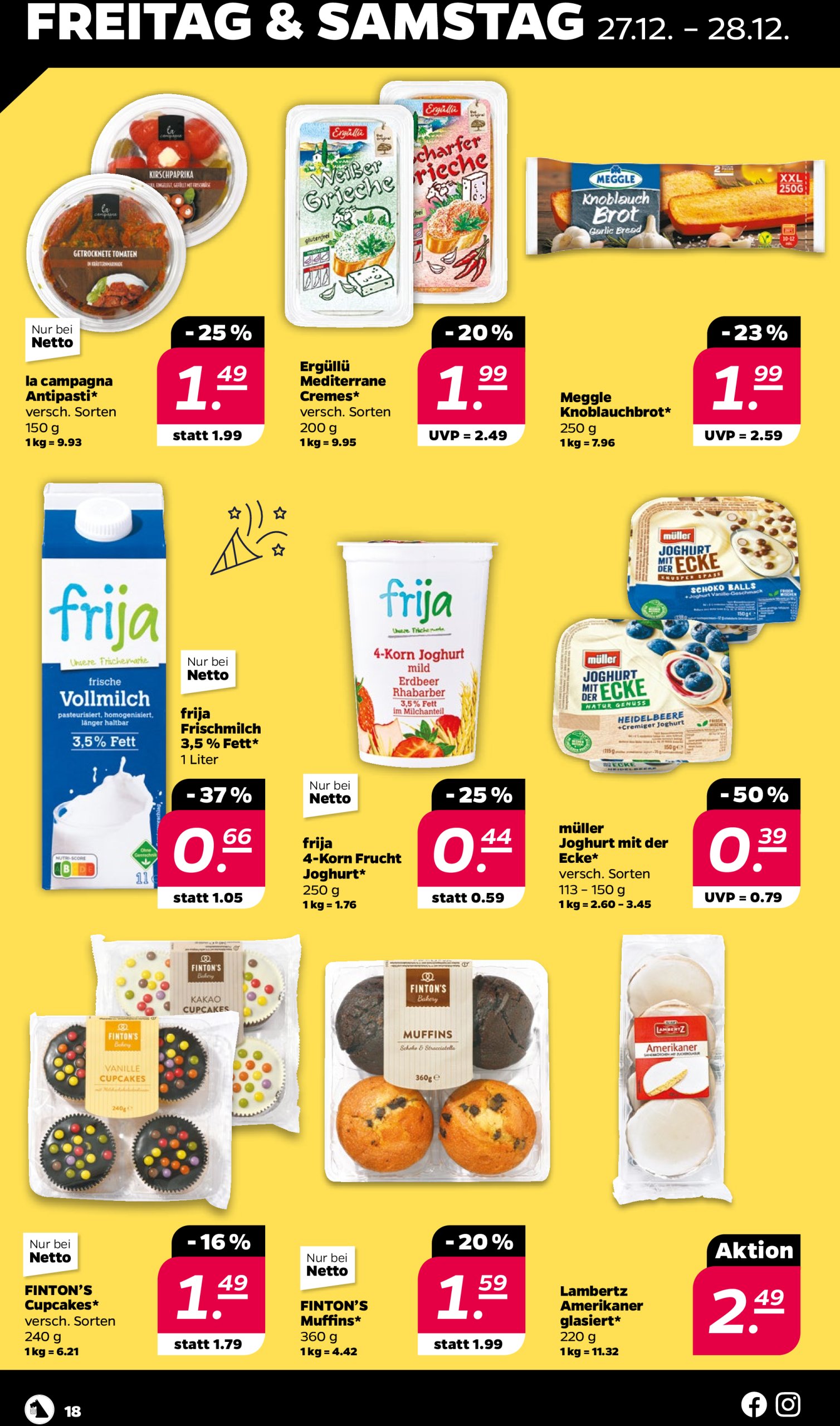 netto - Netto-Prospekt gültig von 23.12. bis 28.12. - page: 18