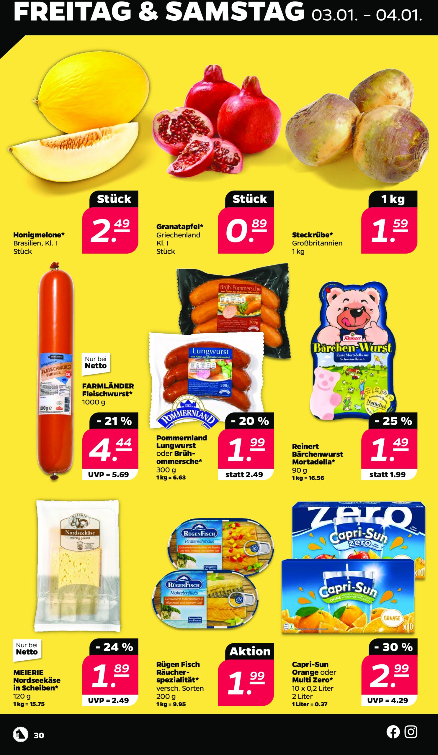 netto - Netto-Prospekt gültig von 30.12. bis 04.01. - page: 30