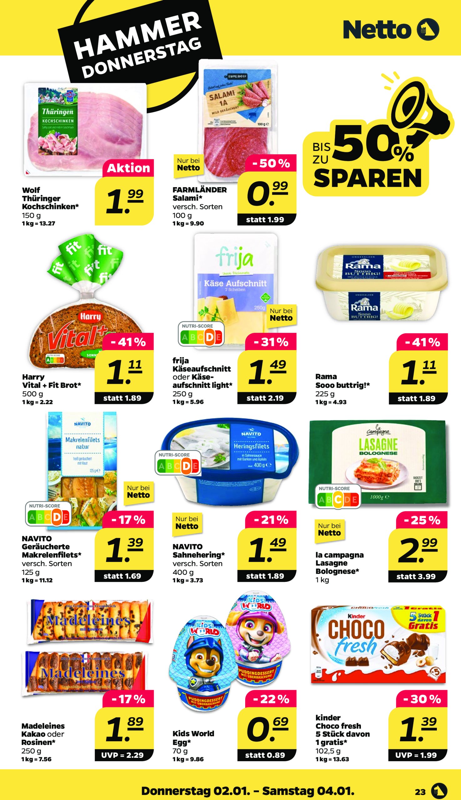 netto - Netto-Prospekt gültig von 30.12. bis 04.01. - page: 23