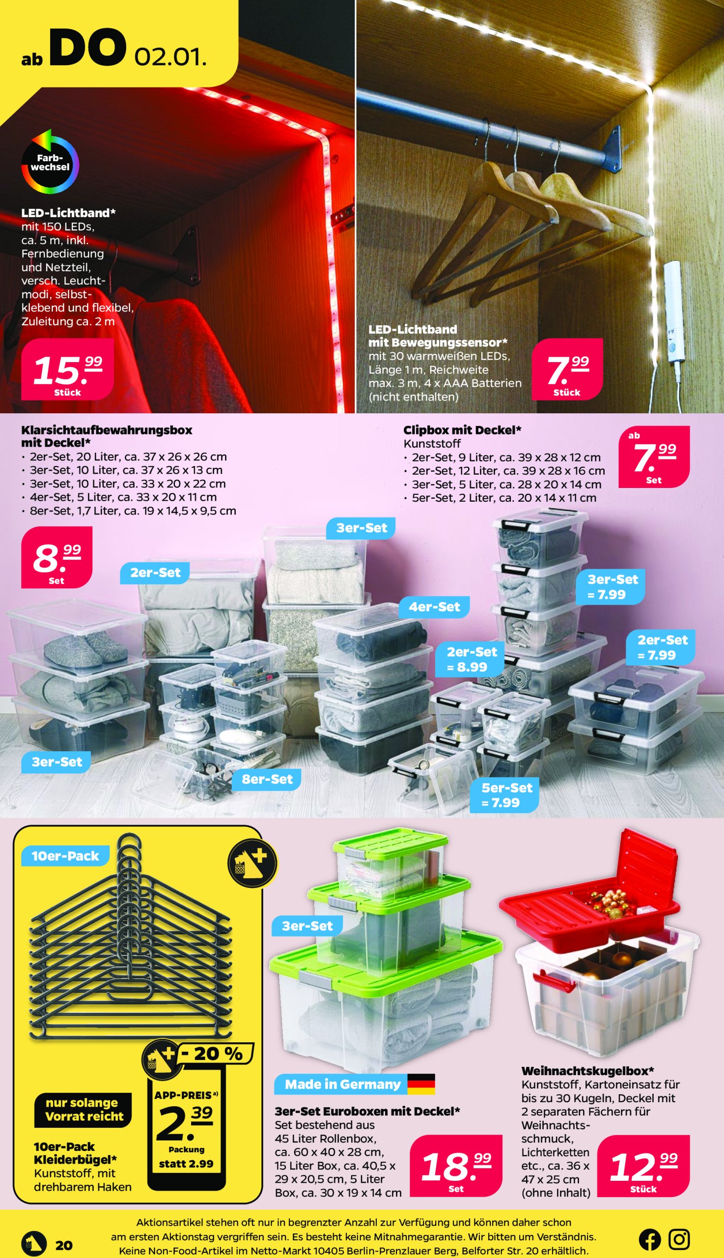 netto - Netto-Prospekt gültig von 30.12. bis 04.01. - page: 20