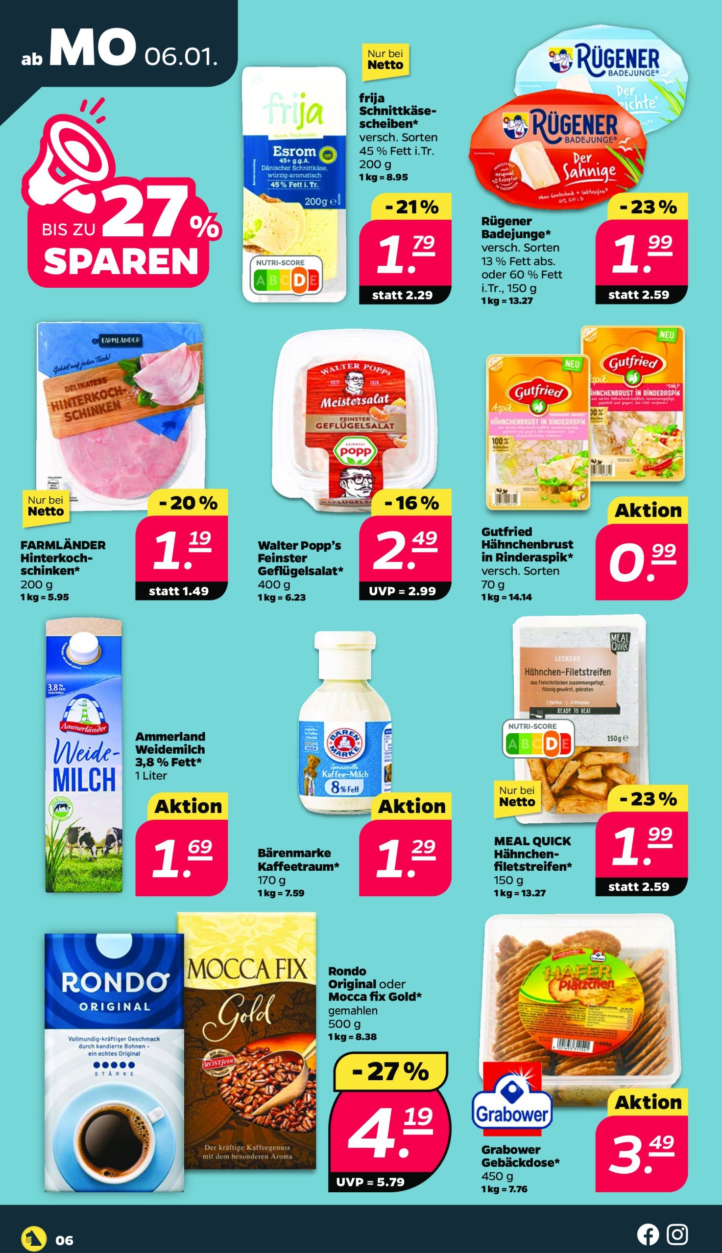 netto - Netto-Prospekt gültig von 06.01. bis 11.01. - page: 6