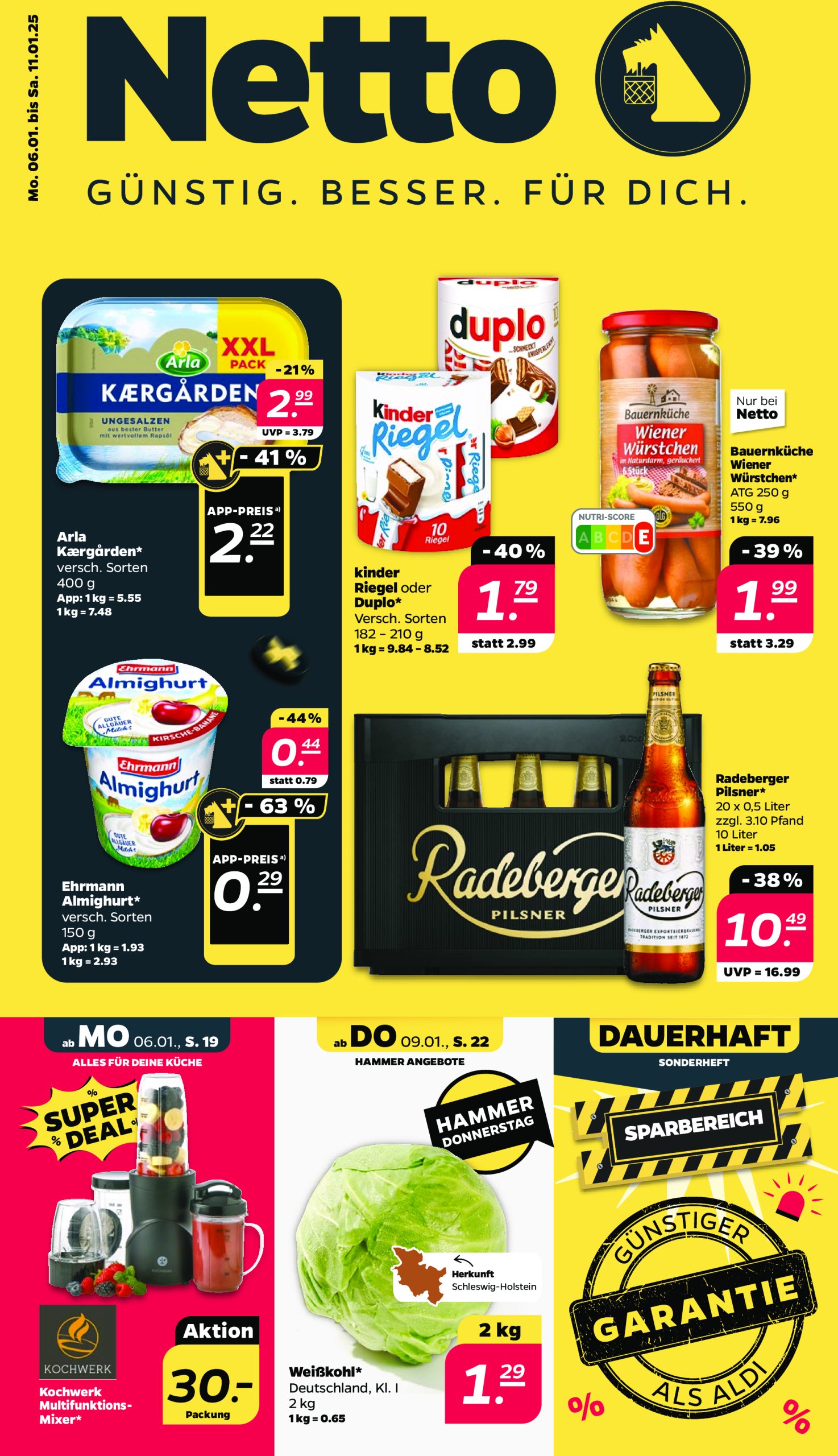 netto - Netto-Prospekt gültig von 06.01. bis 11.01. - page: 1