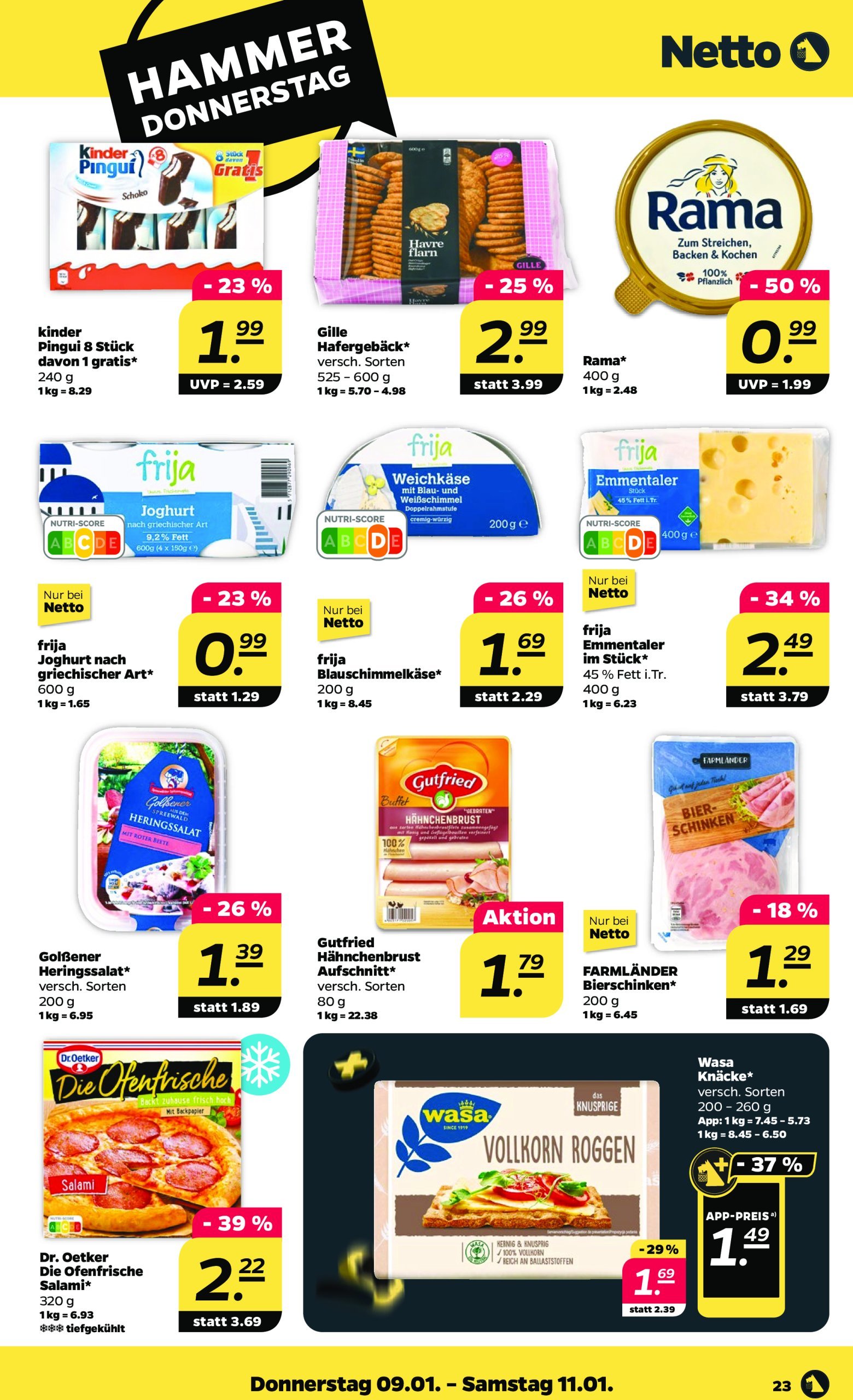 netto - Netto-Prospekt gültig von 06.01. bis 11.01. - page: 23