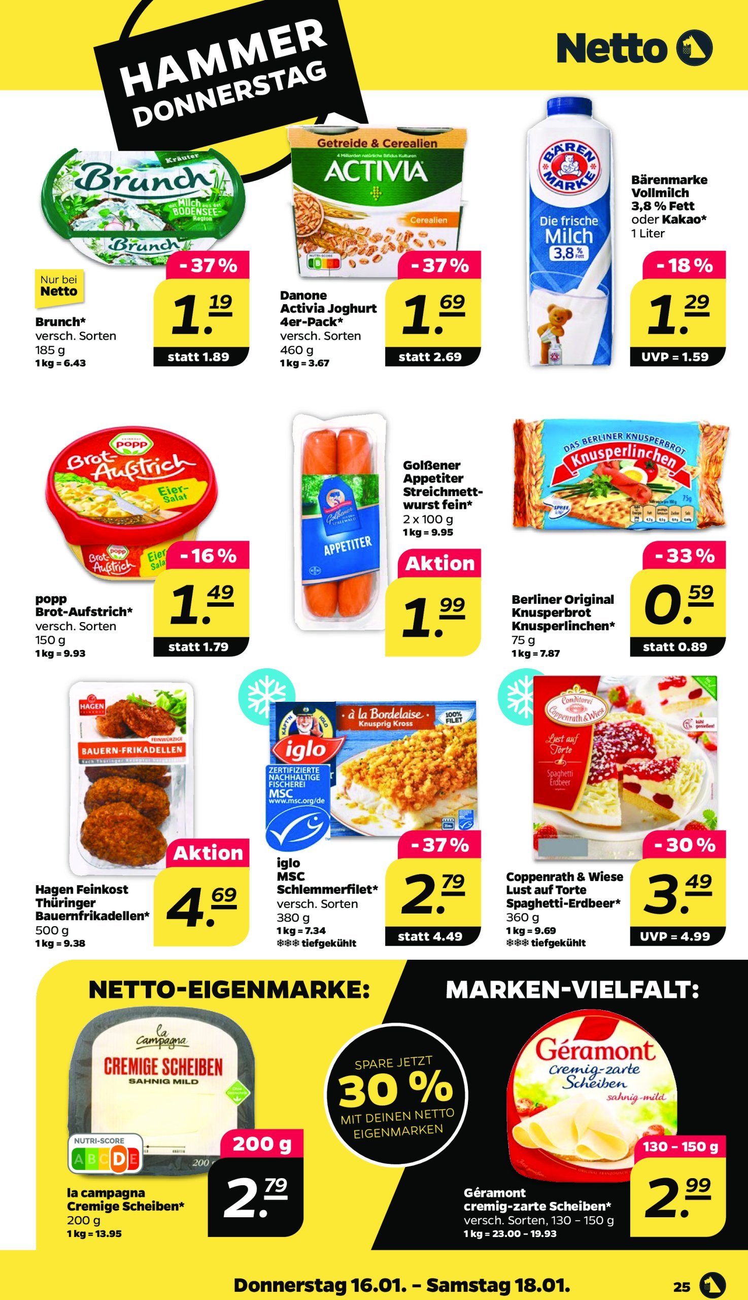 netto - Netto-Prospekt gültig von 13.01. bis 18.01. - page: 25