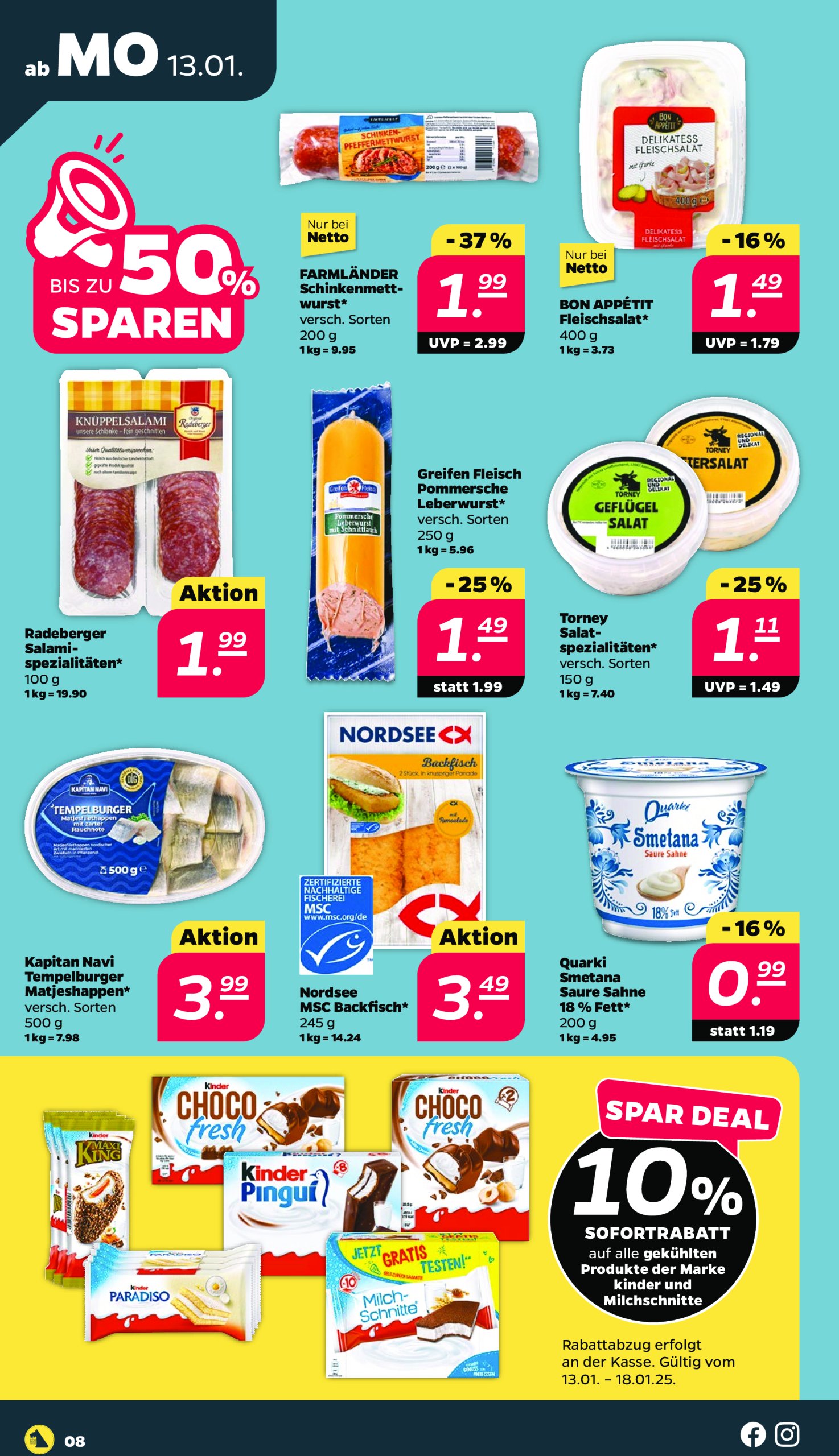 netto - Netto-Prospekt gültig von 13.01. bis 18.01. - page: 8