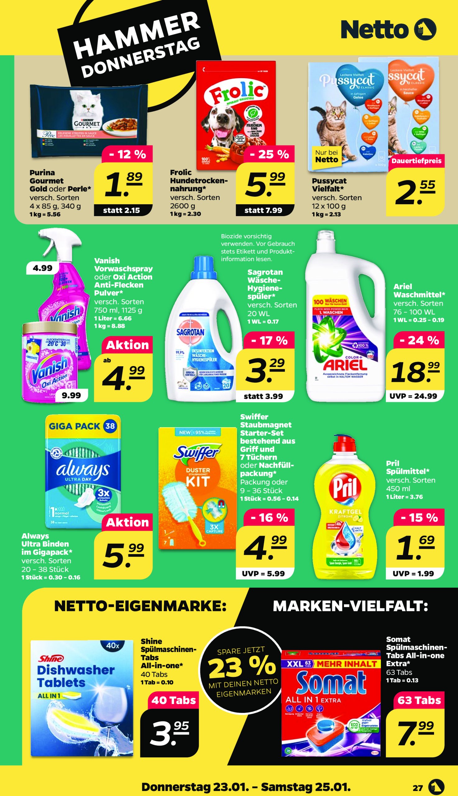 netto - Netto-Prospekt gültig von 20.01. bis 25.01. - page: 27