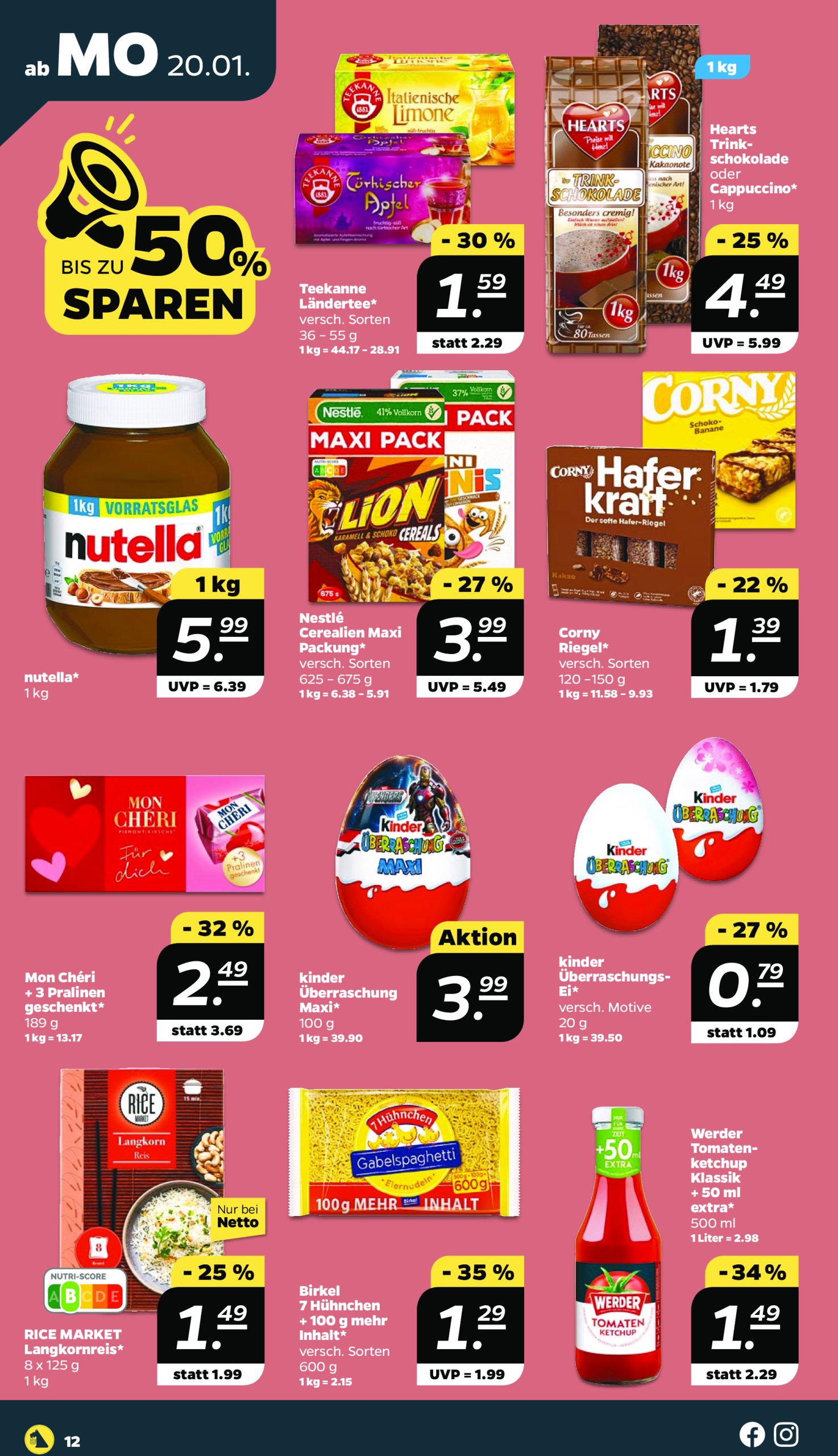 netto - Netto-Prospekt gültig von 20.01. bis 25.01. - page: 12