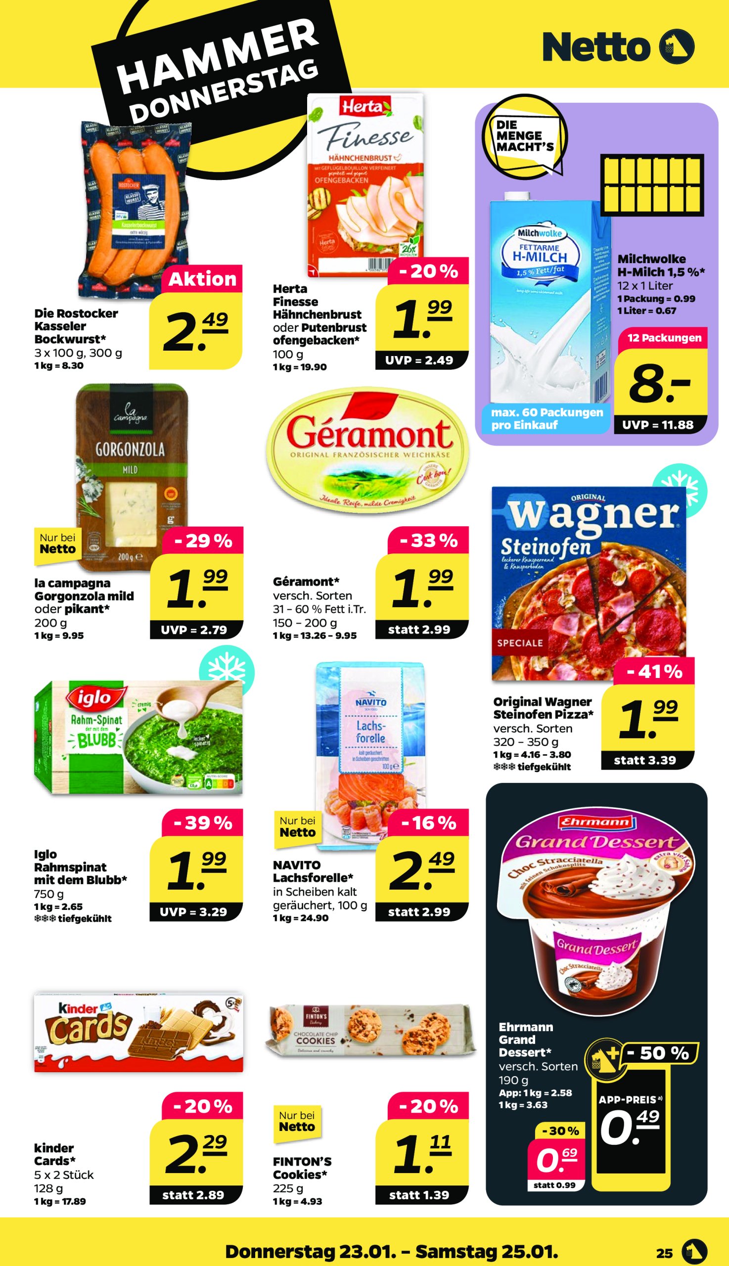 netto - Netto-Prospekt gültig von 20.01. bis 25.01. - page: 25