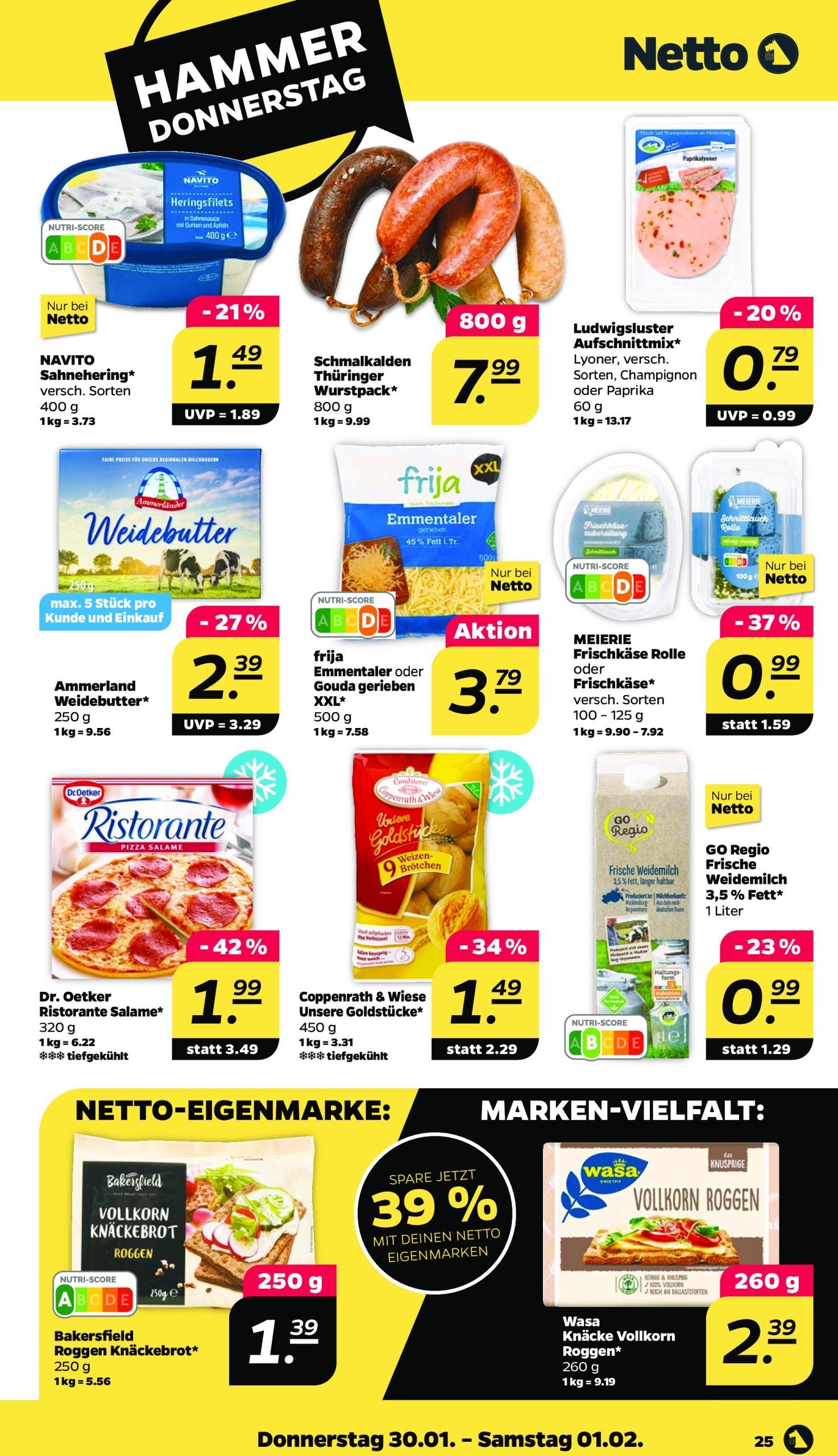 netto - Netto-Prospekt gültig von 27.01. bis 01.02. - page: 25