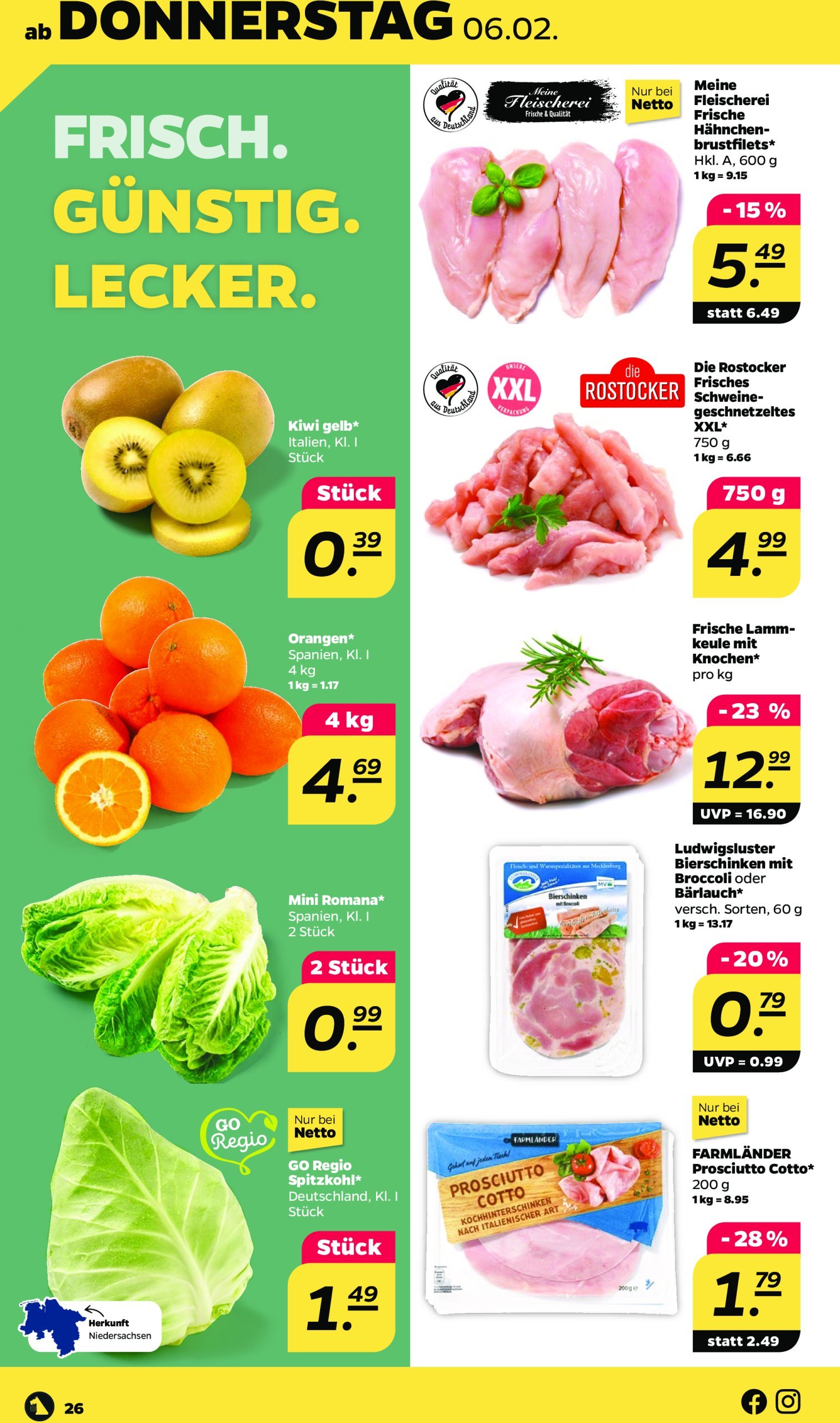 netto - Netto-Prospekt gültig von 03.02. bis 08.02. - page: 26