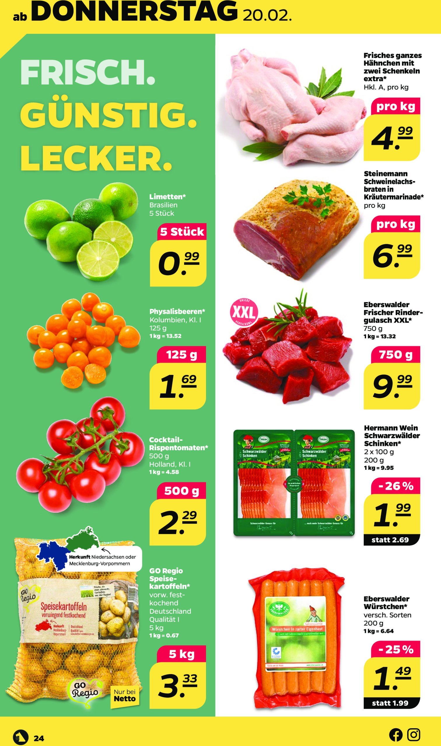 netto - Netto-Prospekt gültig von 17.02. bis 22.02. - page: 24