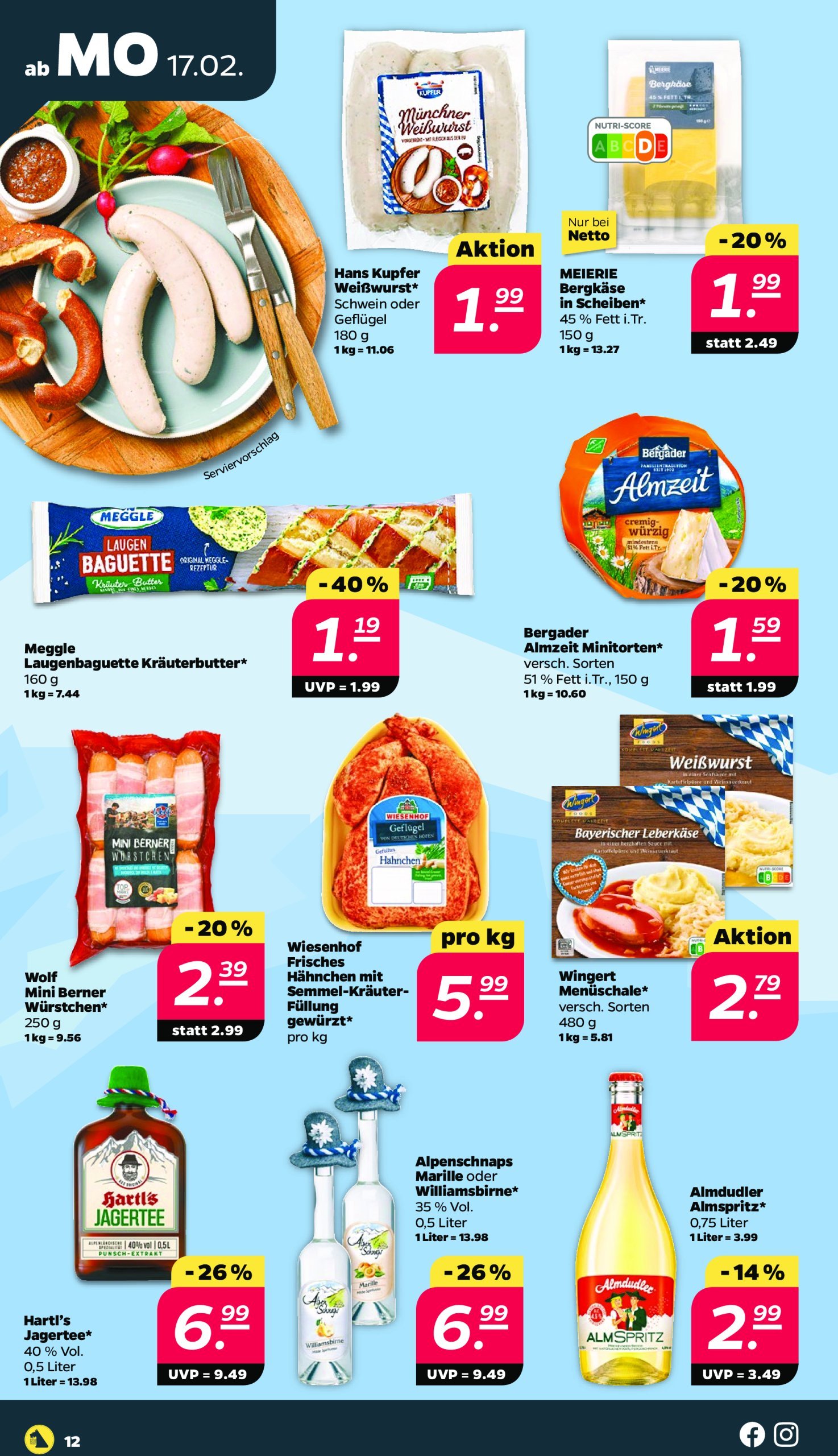 netto - Netto-Prospekt gültig von 17.02. bis 22.02. - page: 12