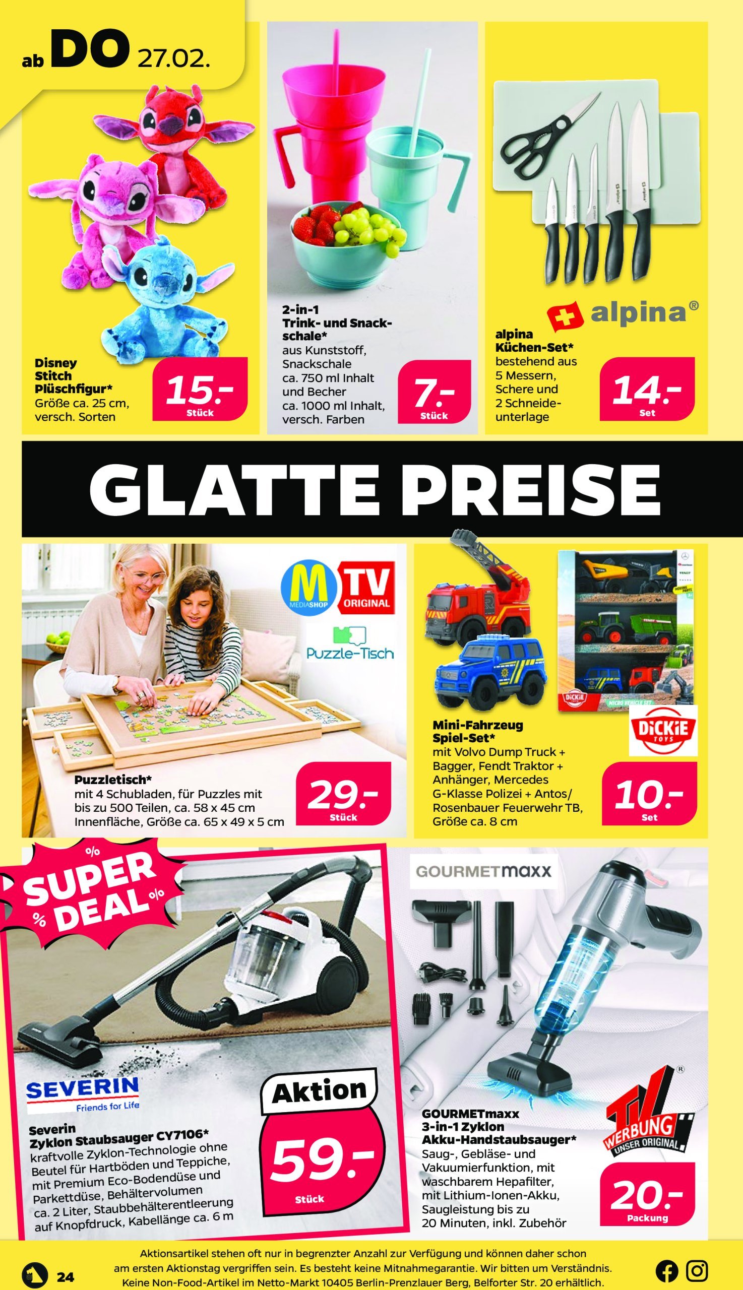 netto - Netto-Prospekt gültig von 24.02. bis 01.03. - page: 24