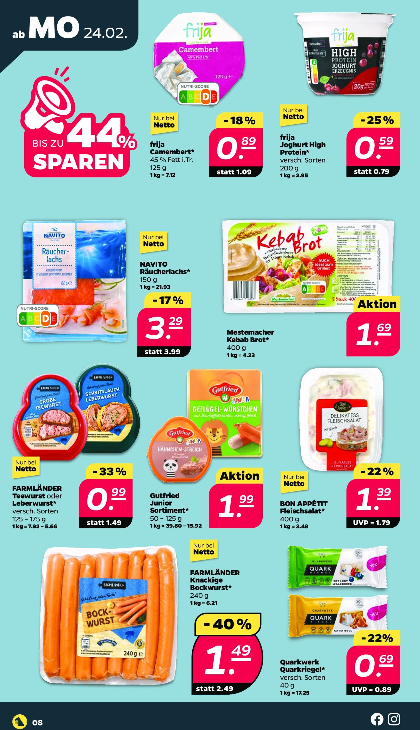 netto - Netto-Prospekt gültig von 24.02. bis 01.03. - page: 8