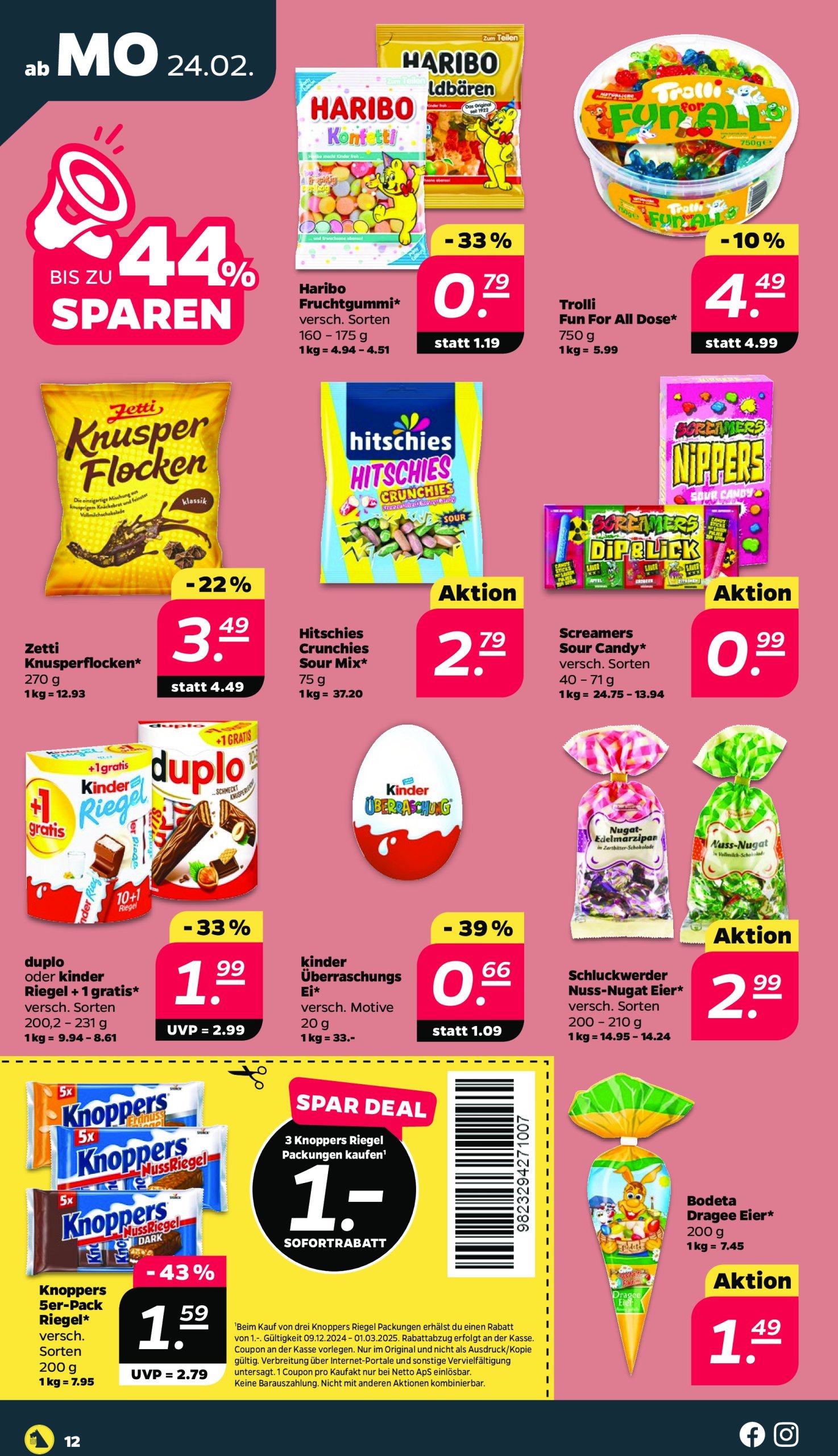 netto - Netto-Prospekt gültig von 24.02. bis 01.03. - page: 12