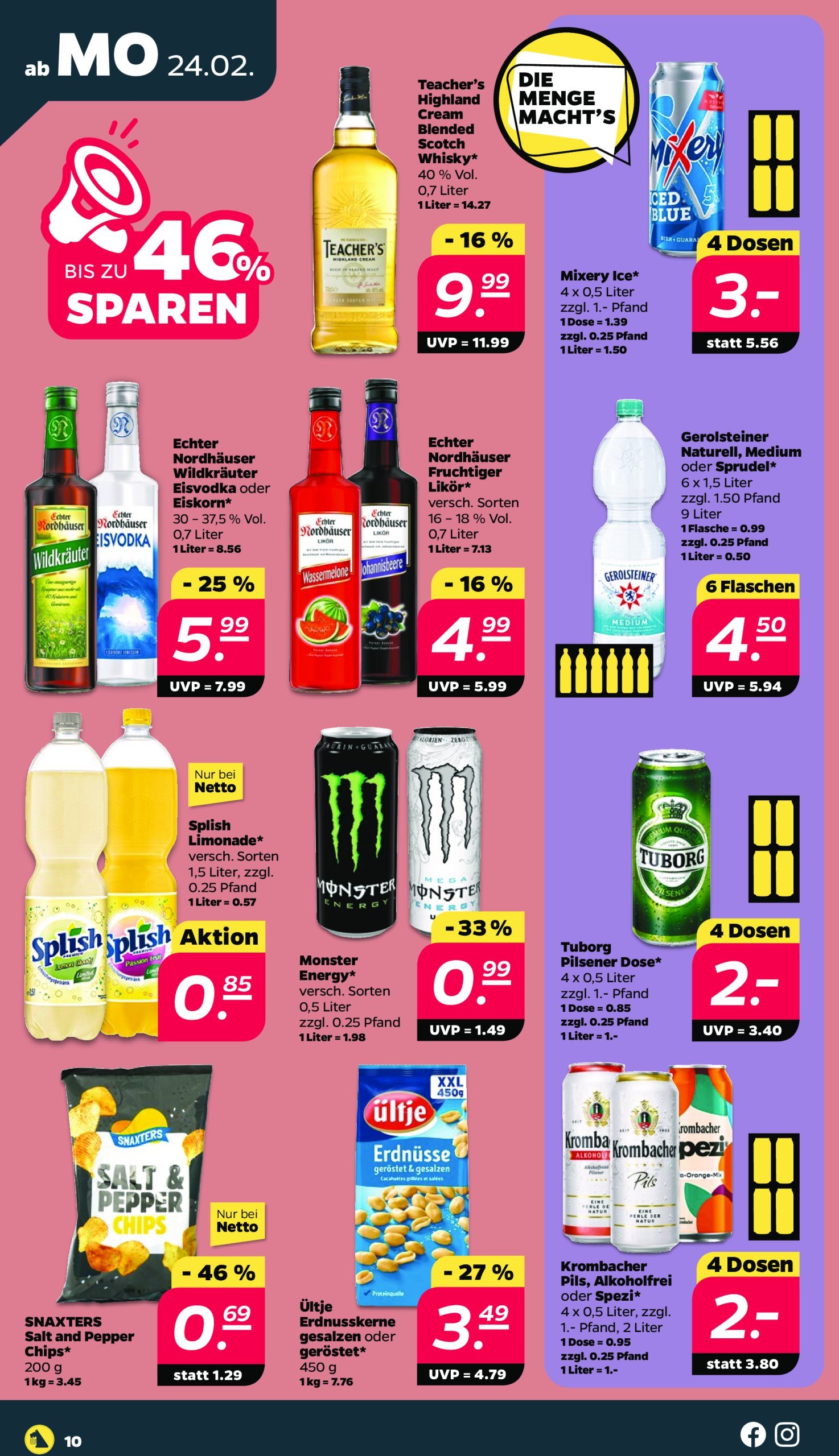 netto - Netto-Prospekt gültig von 24.02. bis 01.03. - page: 10