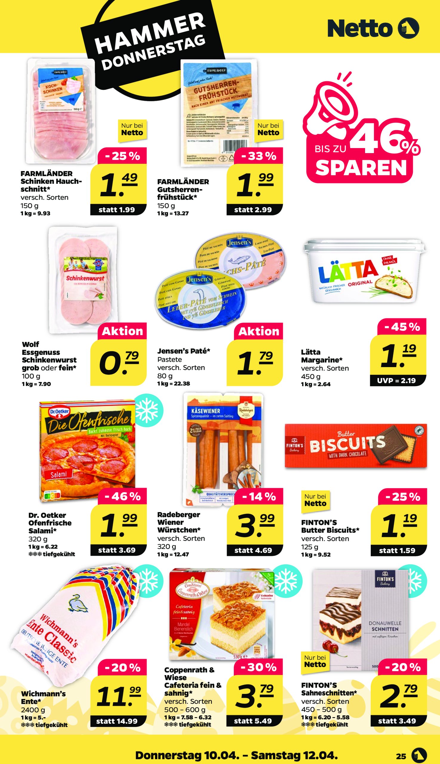 netto - Netto-Prospekt gültig von 07.04. bis 12.04. - page: 25 netto - Netto-Prospekt gültig von 07.04. bis 12.04. - page: 25