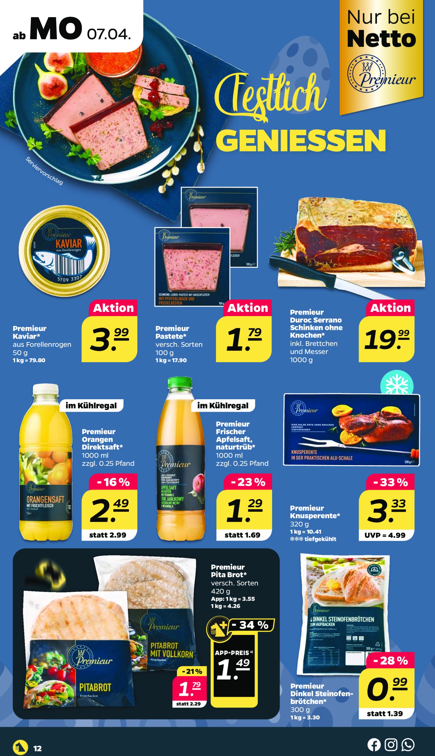 netto - Netto-Prospekt gültig von 07.04. bis 12.04. - page: 12 netto - Netto-Prospekt gültig von 07.04. bis 12.04. - page: 12