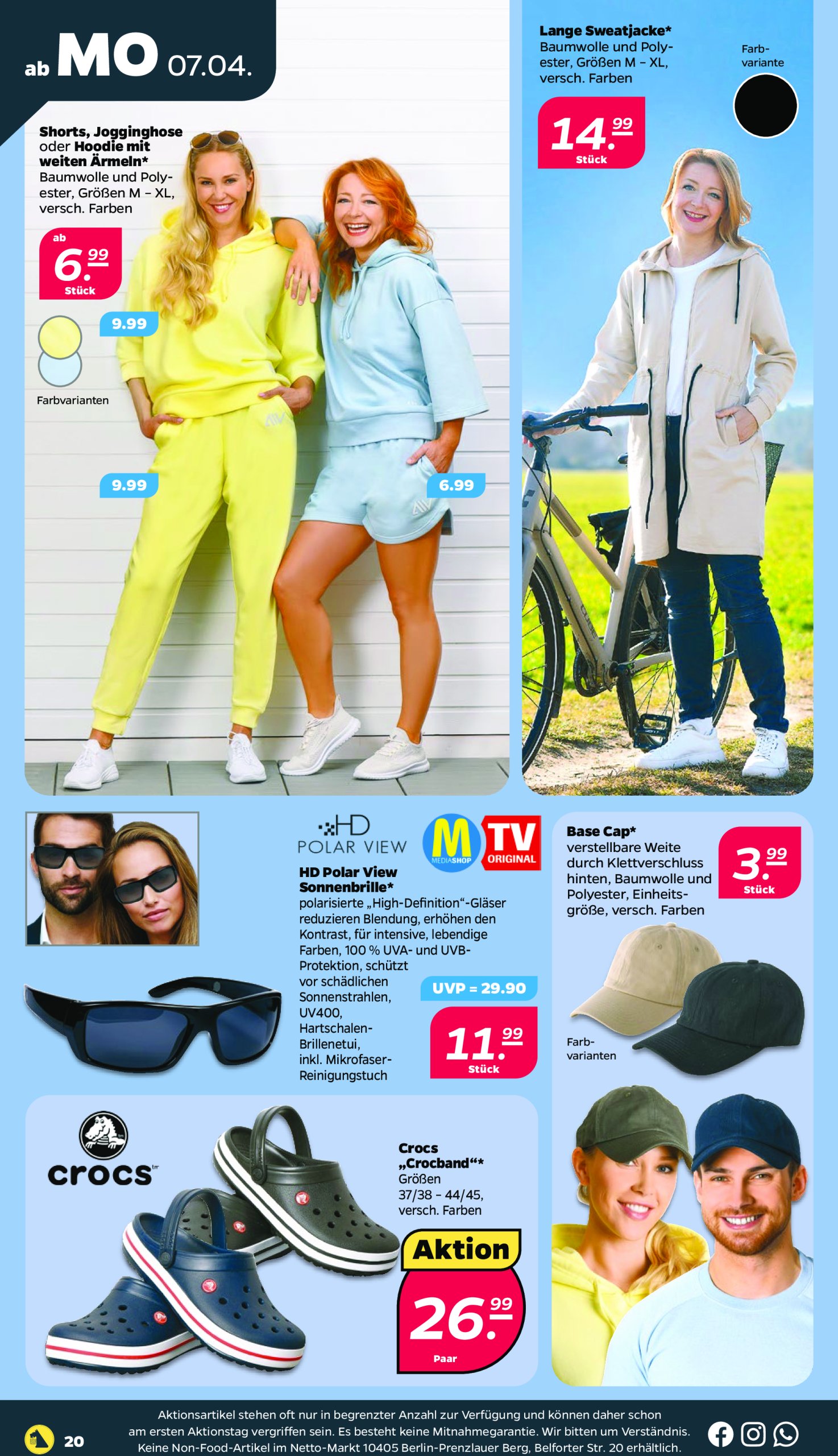 netto - Netto-Prospekt gültig von 07.04. bis 12.04. - page: 20 netto - Netto-Prospekt gültig von 07.04. bis 12.04. - page: 20