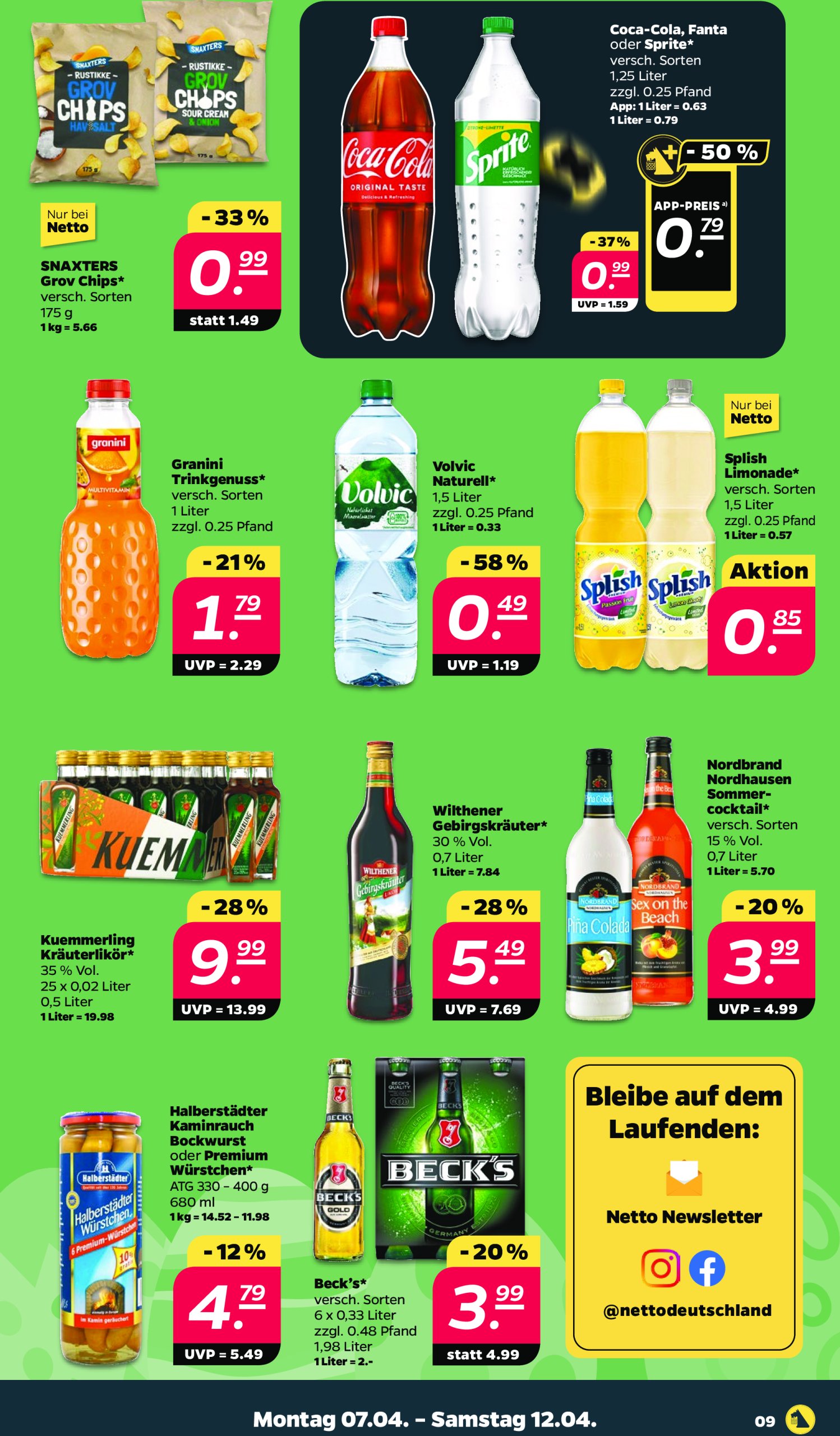 netto - Netto-Prospekt gültig von 07.04. bis 12.04. - page: 9 netto - Netto-Prospekt gültig von 07.04. bis 12.04. - page: 9