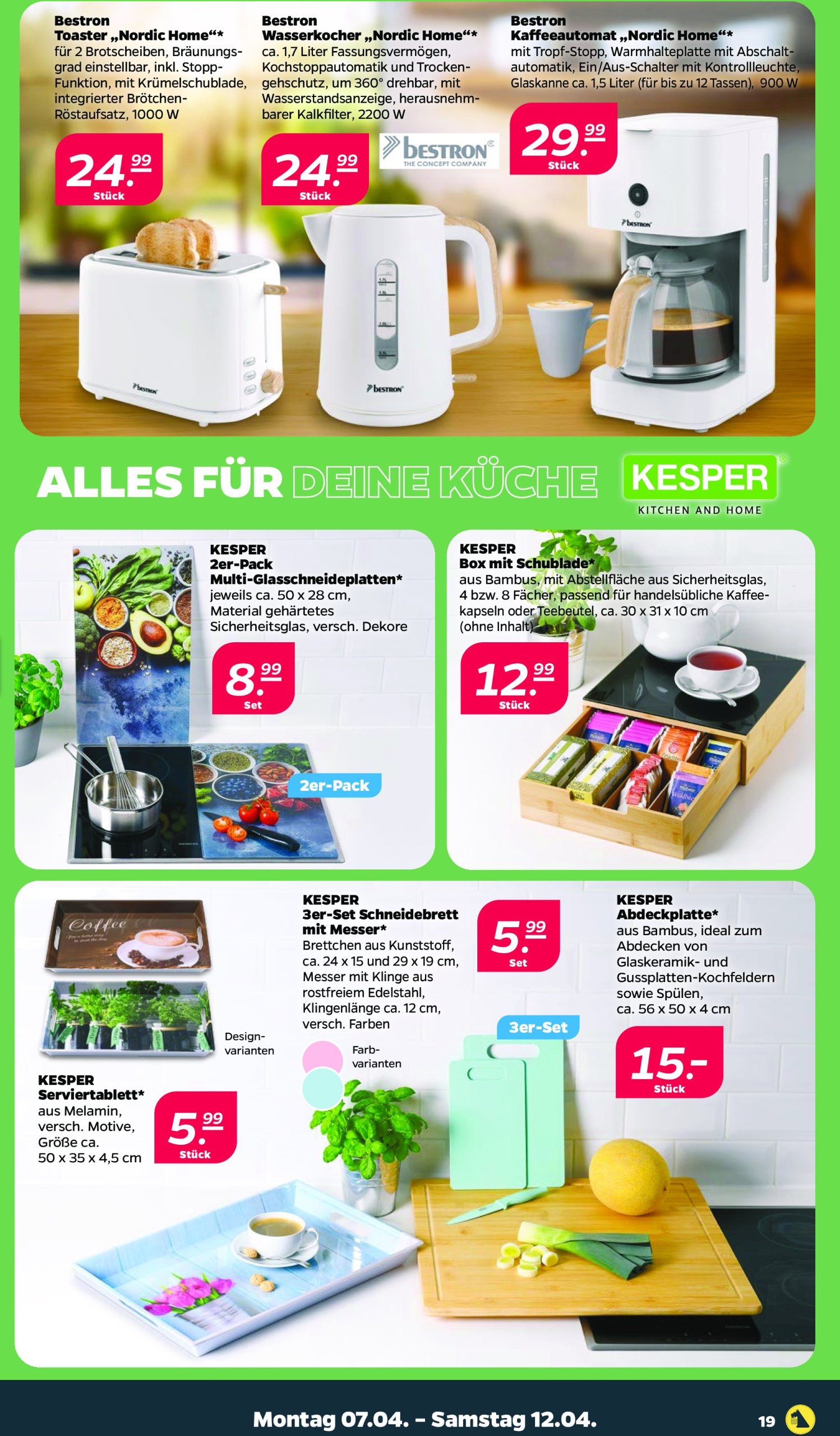 netto - Netto-Prospekt gültig von 07.04. bis 12.04. - page: 19 netto - Netto-Prospekt gültig von 07.04. bis 12.04. - page: 19