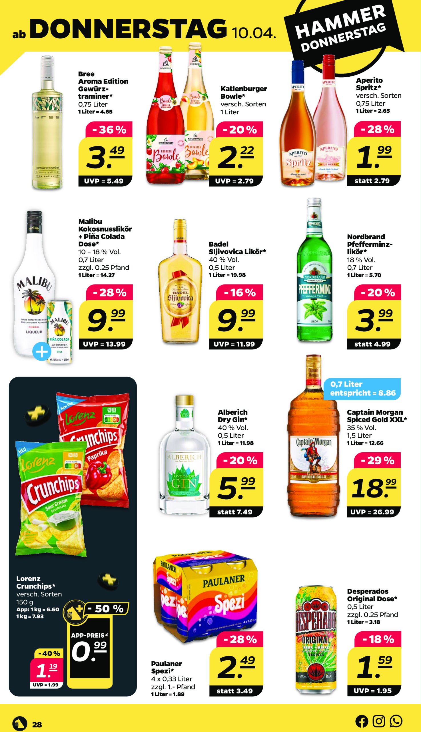 netto - Netto-Prospekt gültig von 07.04. bis 12.04. - page: 28 netto - Netto-Prospekt gültig von 07.04. bis 12.04. - page: 28