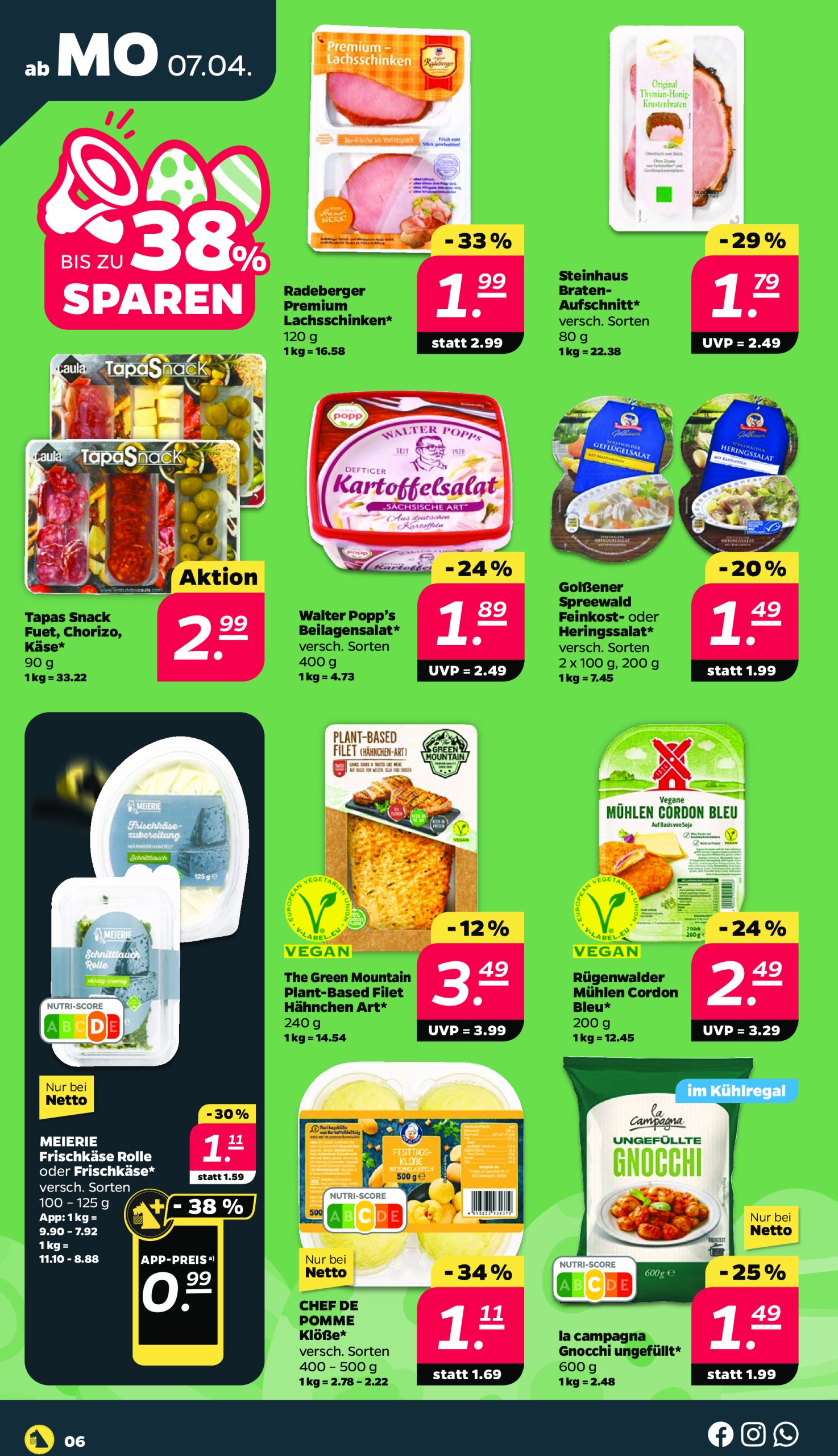 netto - Netto-Prospekt gültig von 07.04. bis 12.04. - page: 6 netto - Netto-Prospekt gültig von 07.04. bis 12.04. - page: 6
