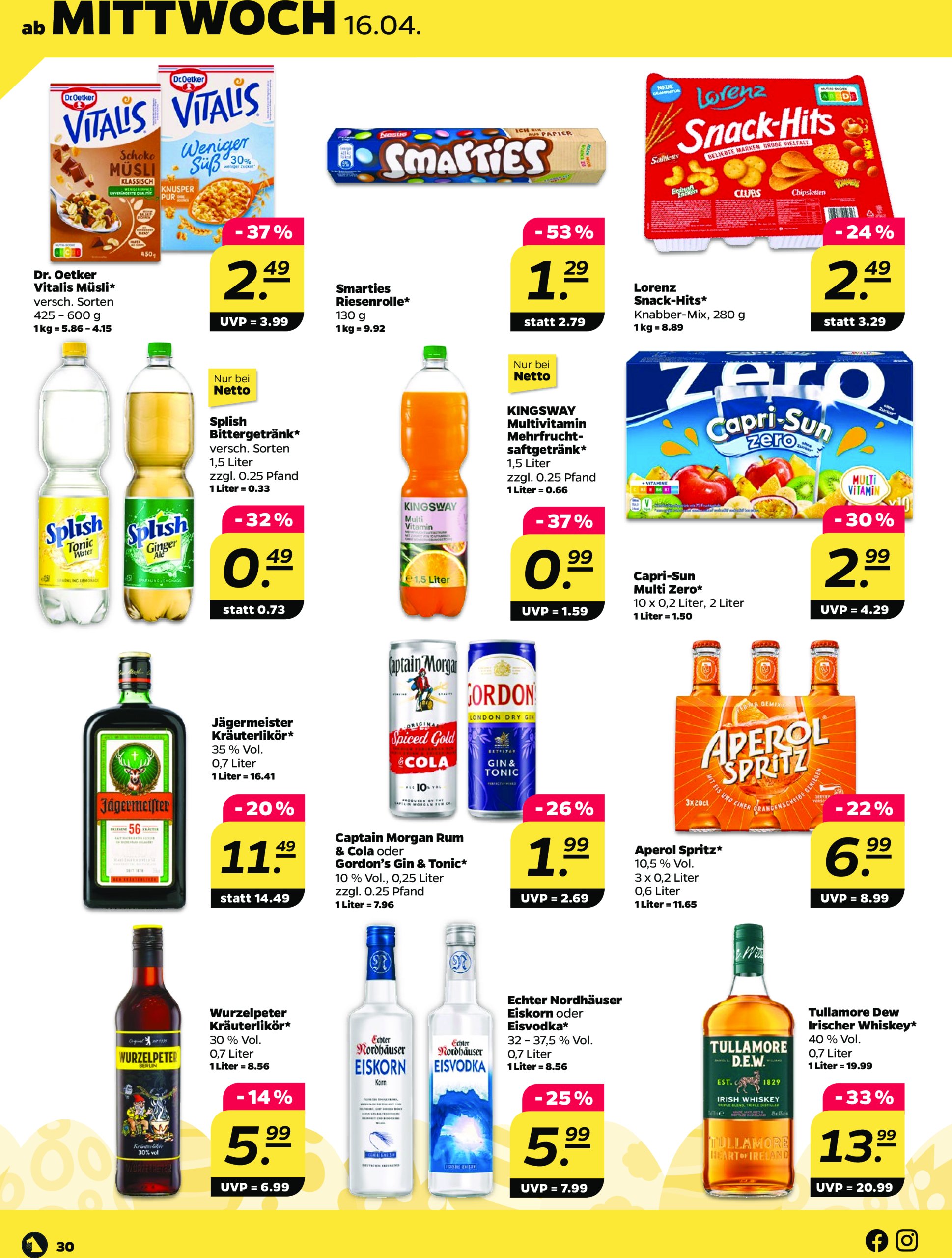 netto - Netto-Prospekt gültig von 14.04. bis 19.04. - page: 30 netto - Netto-Prospekt gültig von 14.04. bis 19.04. - page: 30