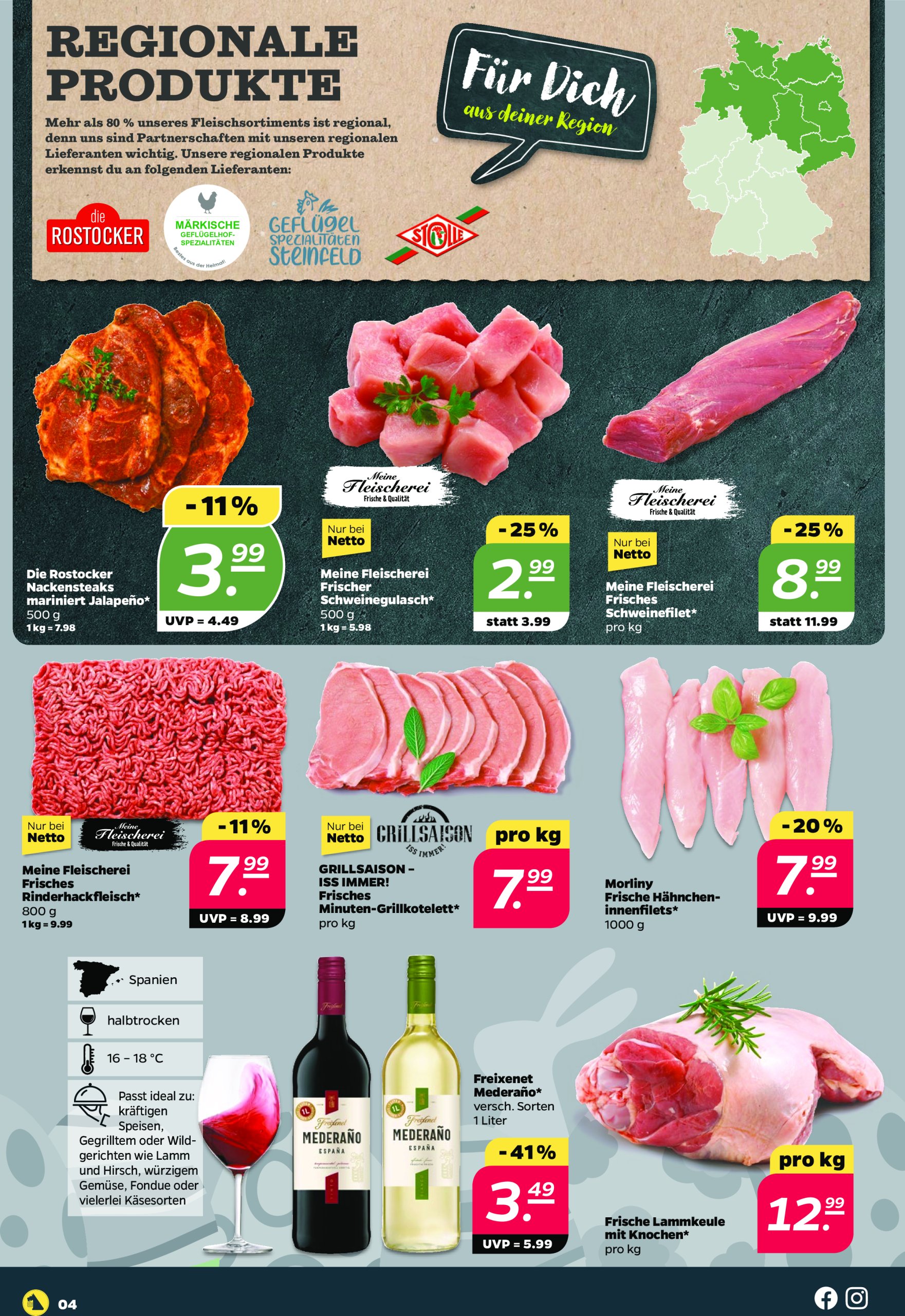 netto - Netto-Prospekt gültig von 14.04. bis 19.04. - page: 4 netto - Netto-Prospekt gültig von 14.04. bis 19.04. - page: 4