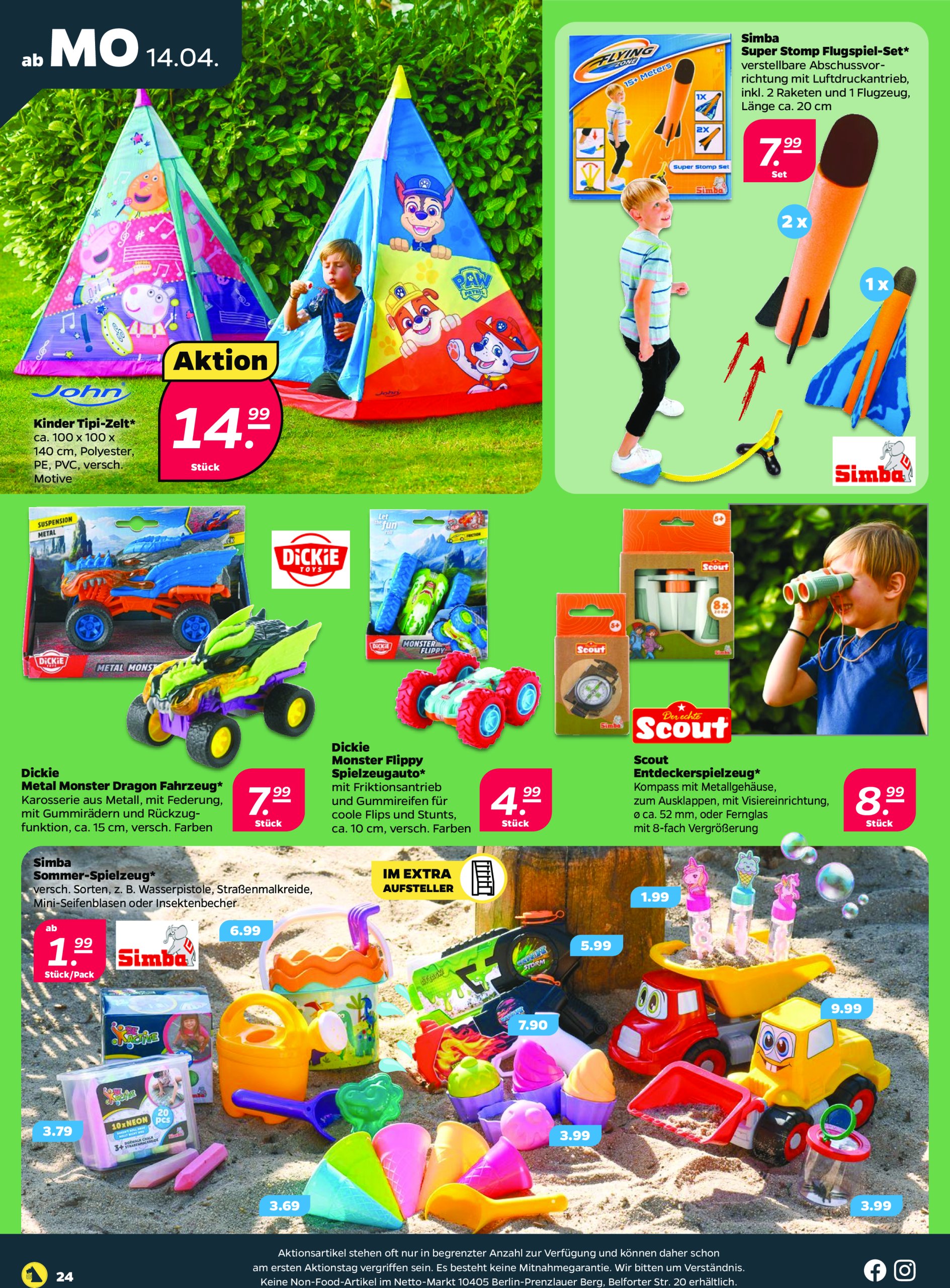 netto - Netto-Prospekt gültig von 14.04. bis 19.04. - page: 24 netto - Netto-Prospekt gültig von 14.04. bis 19.04. - page: 24