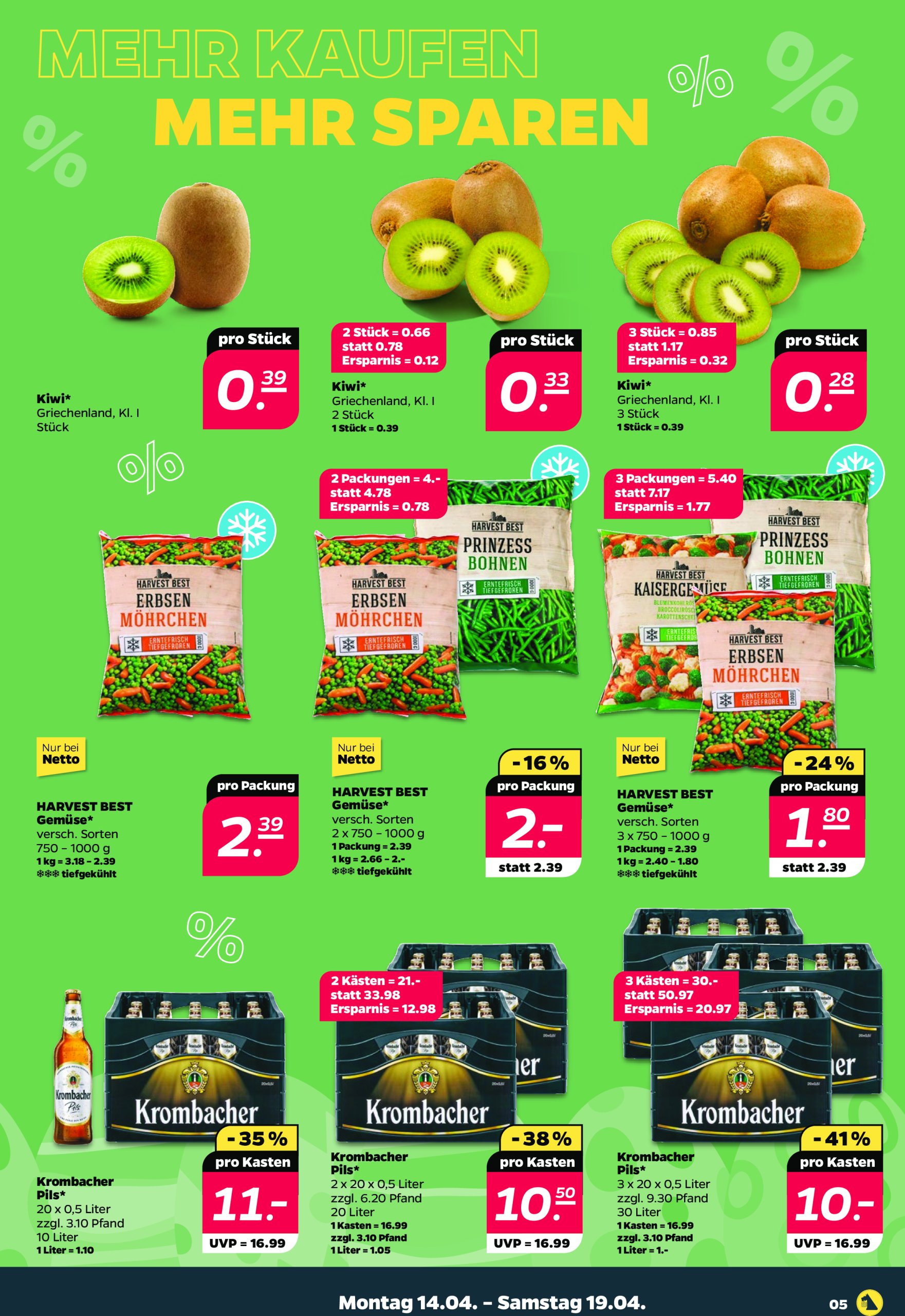netto - Netto-Prospekt gültig von 14.04. bis 19.04. - page: 5 netto - Netto-Prospekt gültig von 14.04. bis 19.04. - page: 5