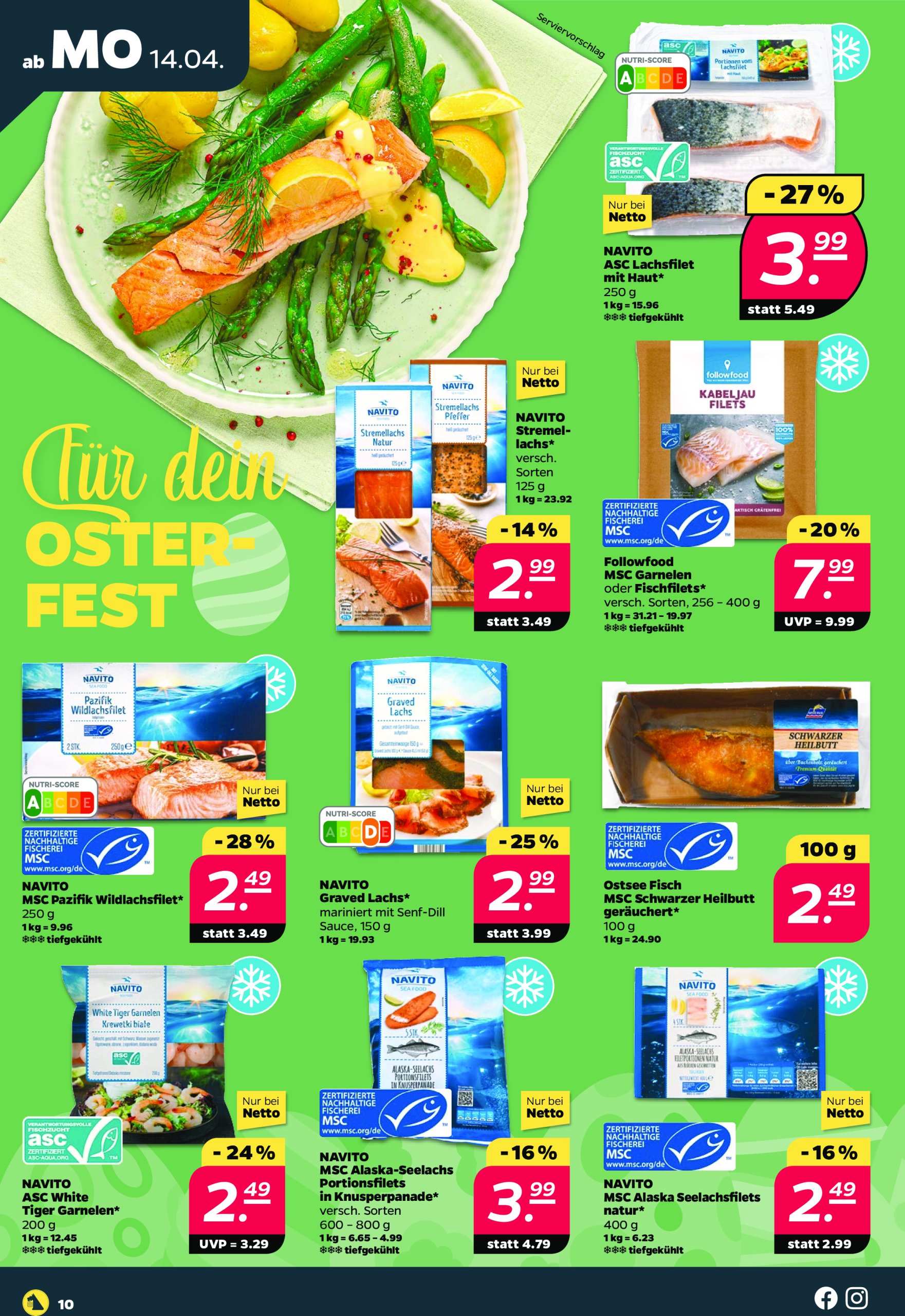 netto - Netto-Prospekt gültig von 14.04. bis 19.04. - page: 10 netto - Netto-Prospekt gültig von 14.04. bis 19.04. - page: 10