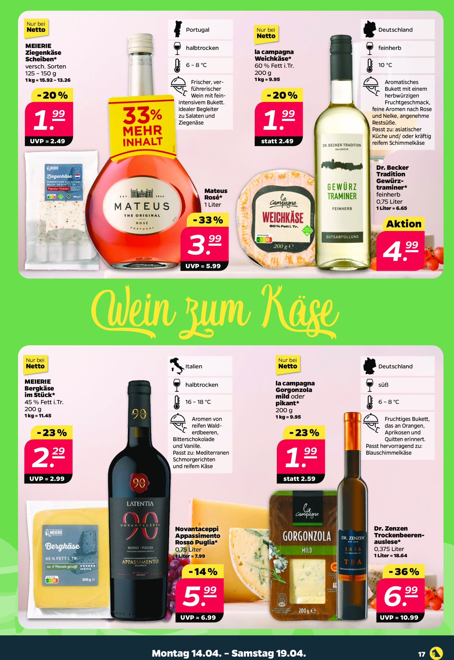 netto - Netto-Prospekt gültig von 14.04. bis 19.04. - page: 17 netto - Netto-Prospekt gültig von 14.04. bis 19.04. - page: 17