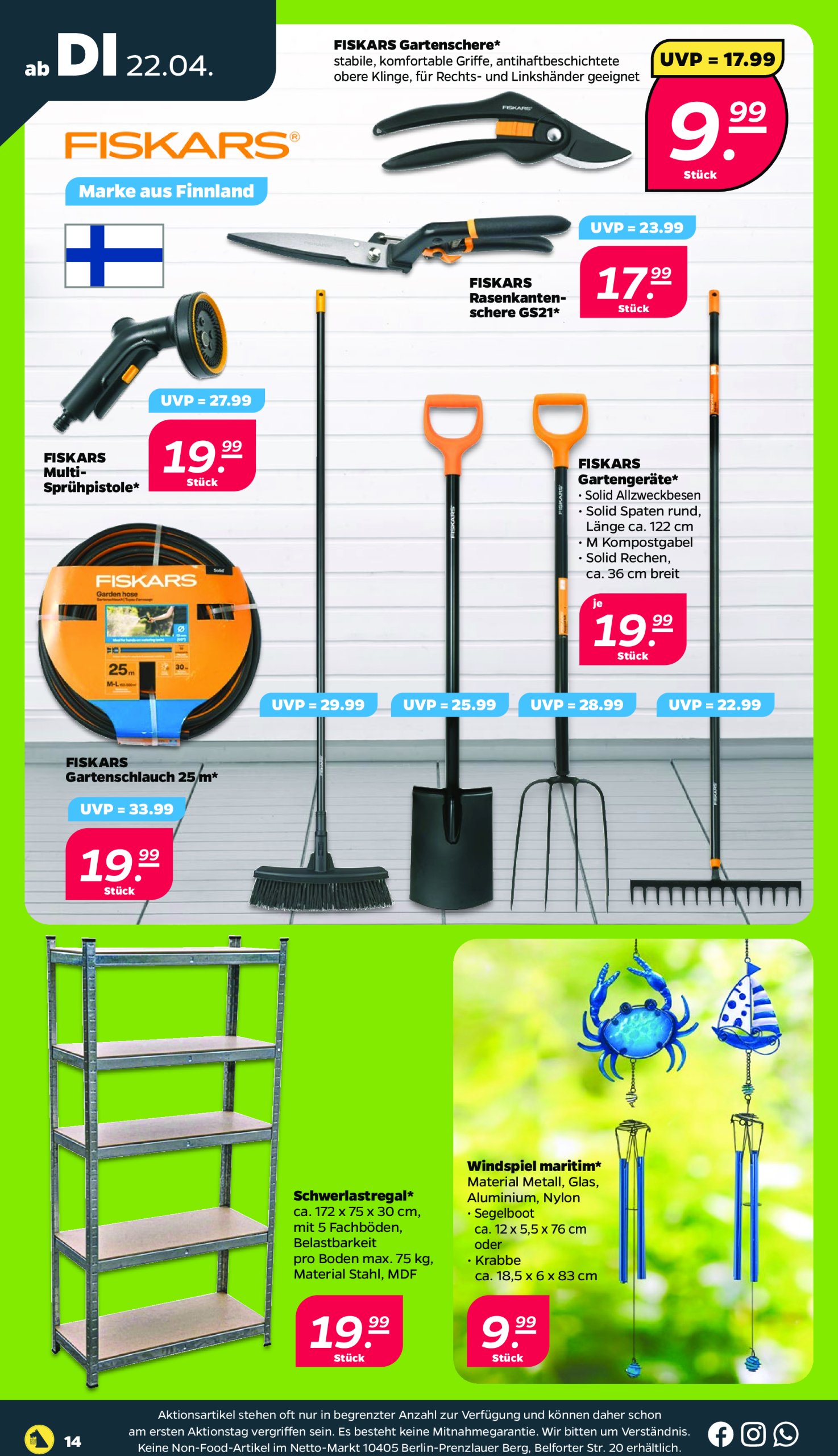 netto - Netto-Prospekt gültig von 22.04. bis 26.04. - page: 14 netto - Netto-Prospekt gültig von 22.04. bis 26.04. - page: 14