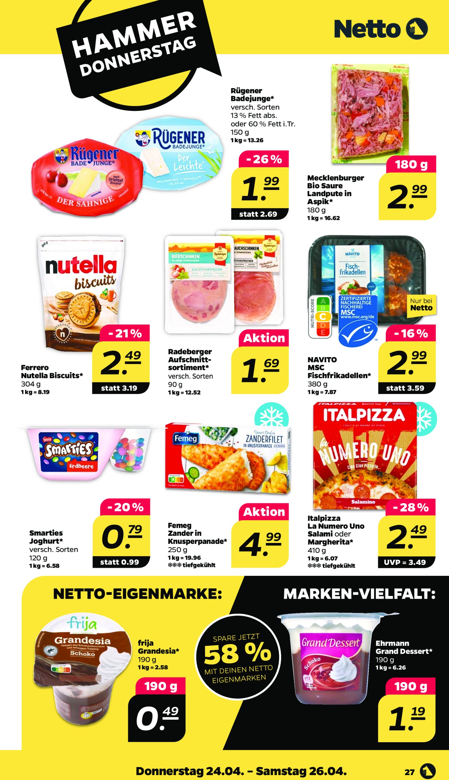 netto - Netto-Prospekt gültig von 22.04. bis 26.04. - page: 27 netto - Netto-Prospekt gültig von 22.04. bis 26.04. - page: 27