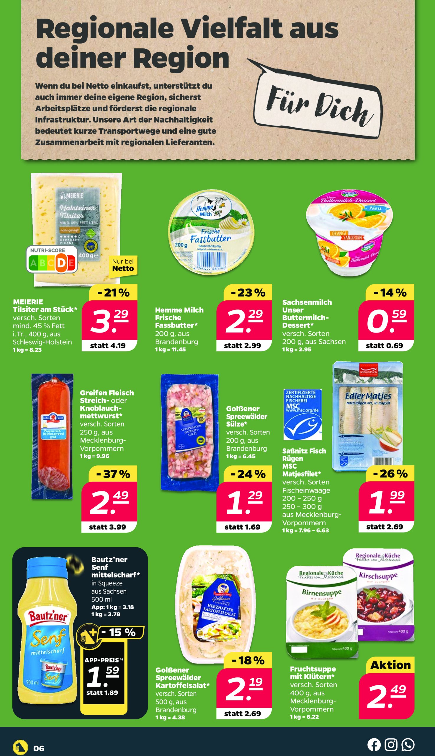 netto - Netto-Prospekt gültig von 22.04. bis 26.04. - page: 6 netto - Netto-Prospekt gültig von 22.04. bis 26.04. - page: 6