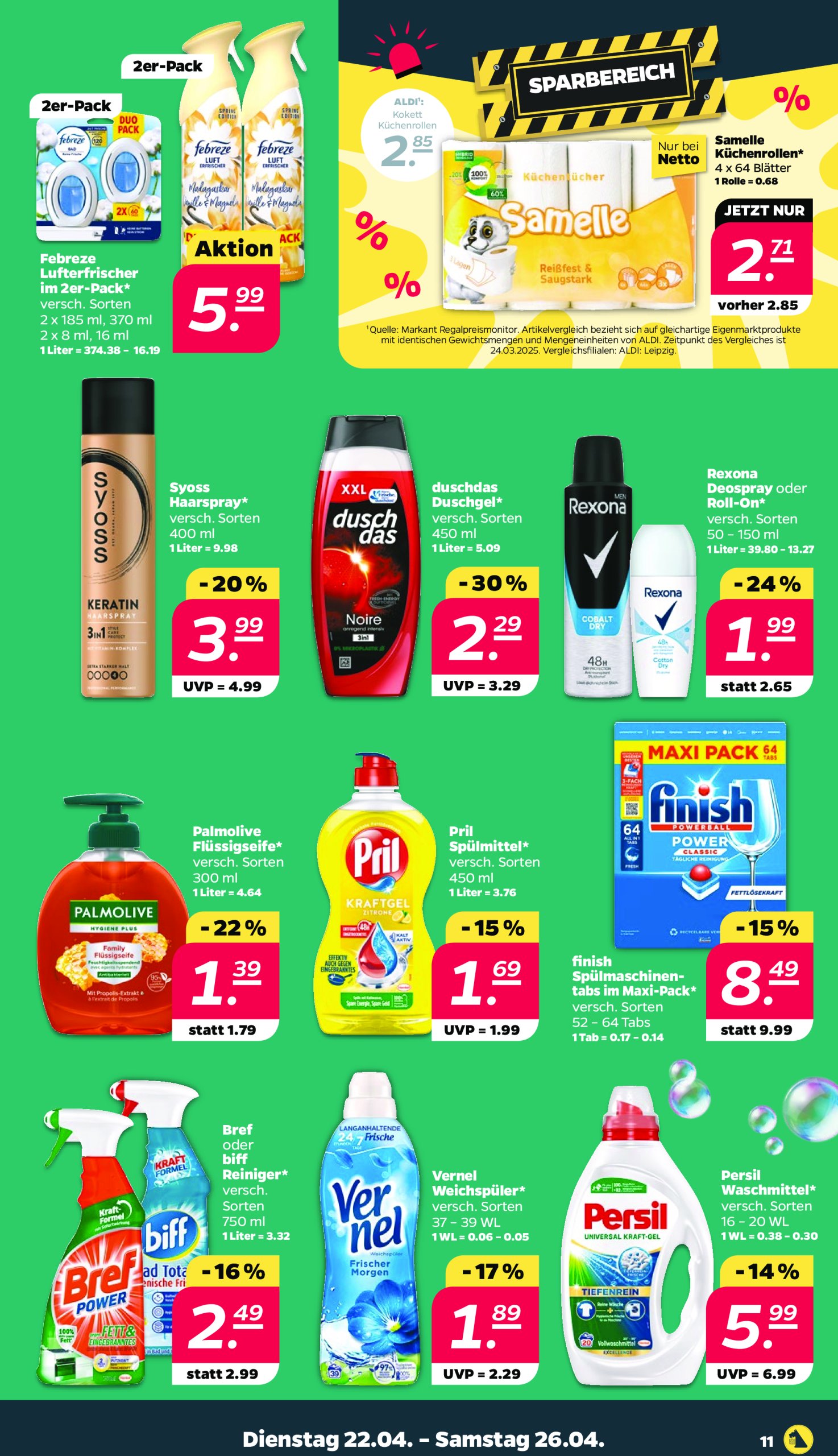 netto - Netto-Prospekt gültig von 22.04. bis 26.04. - page: 11 netto - Netto-Prospekt gültig von 22.04. bis 26.04. - page: 11