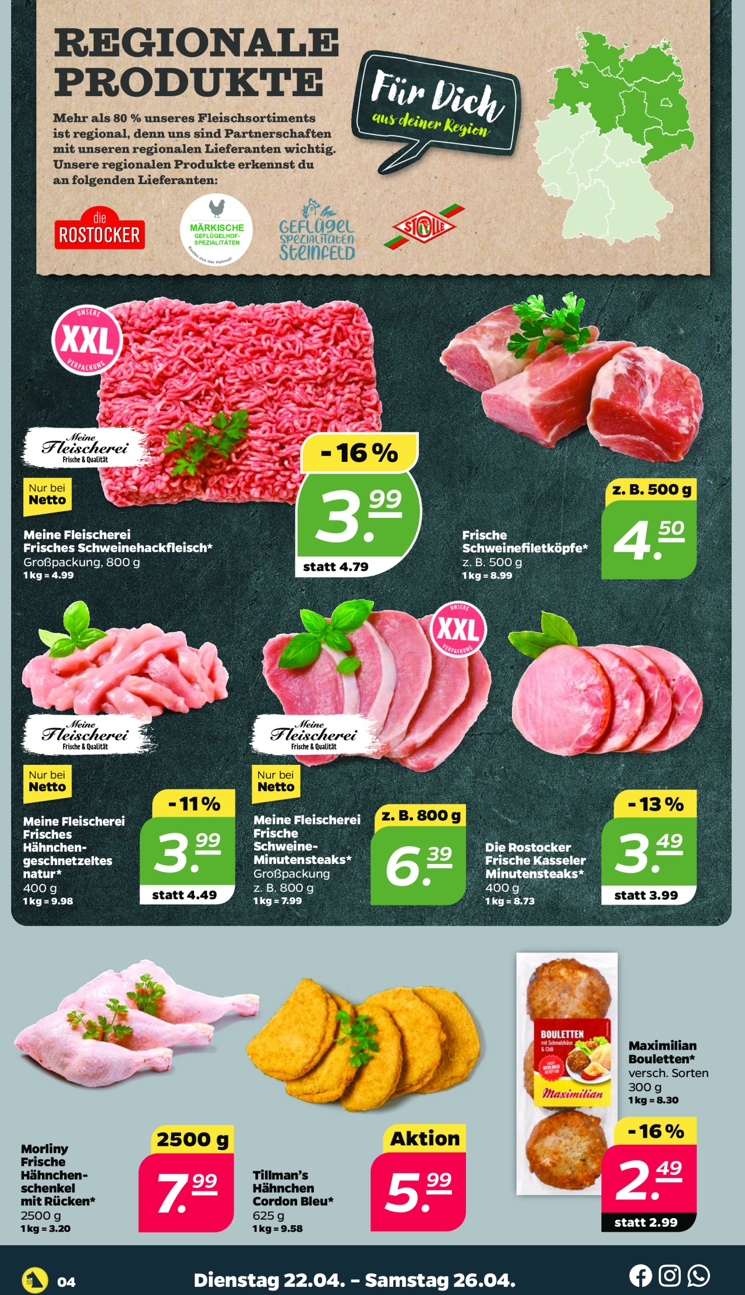netto - Netto-Prospekt gültig von 22.04. bis 26.04. - page: 4 netto - Netto-Prospekt gültig von 22.04. bis 26.04. - page: 4
