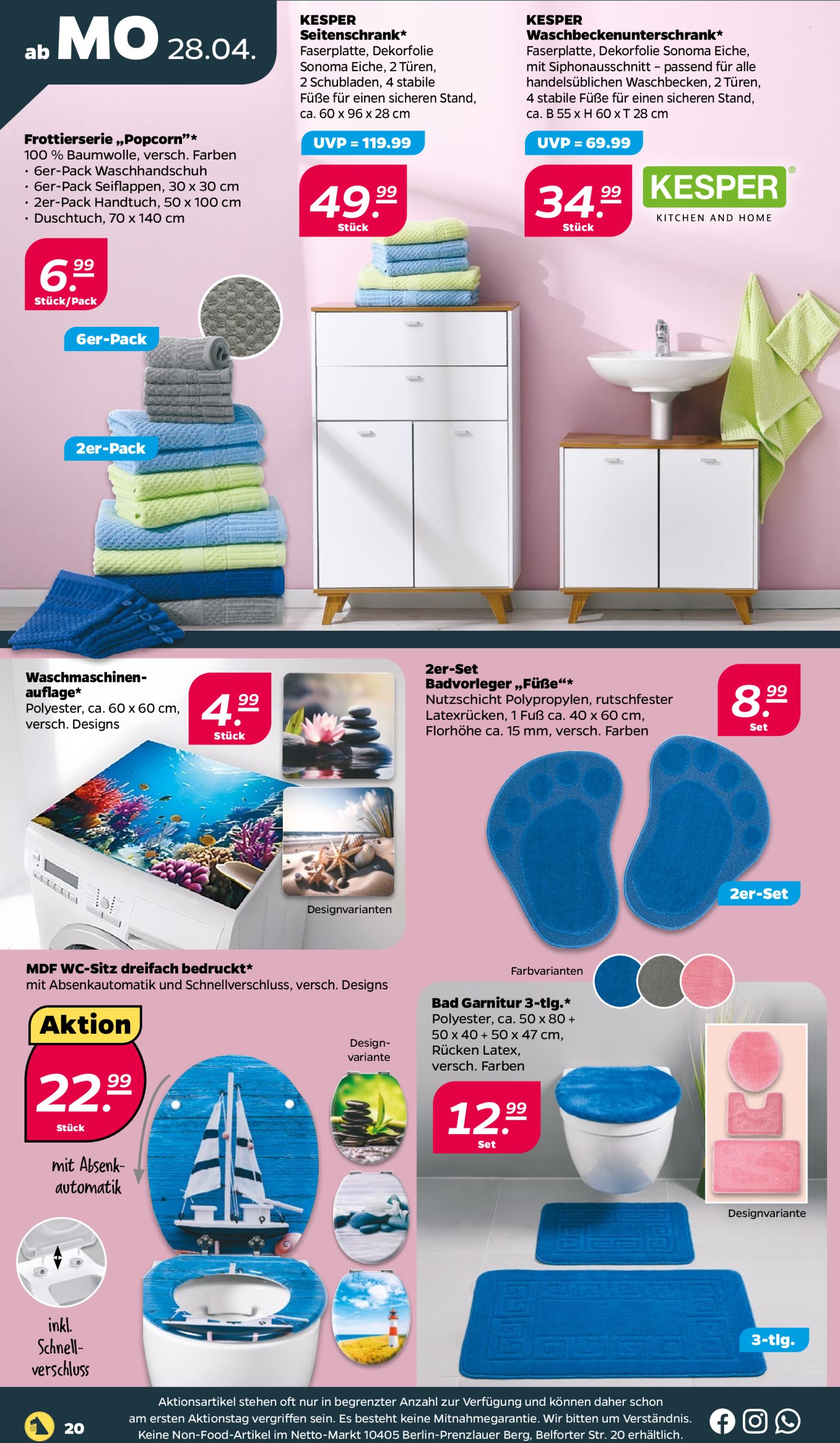 netto - Netto-Prospekt gültig von 28.04. bis 03.05. - page: 20 netto - Netto-Prospekt gültig von 28.04. bis 03.05. - page: 20