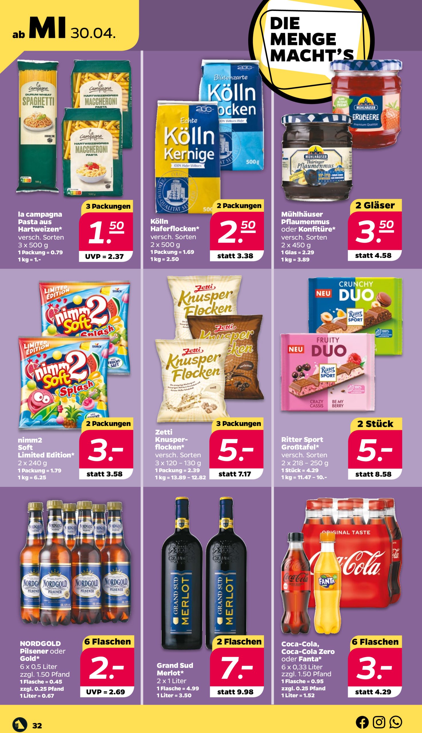 netto - Netto-Prospekt gültig von 28.04. bis 03.05. - page: 32 netto - Netto-Prospekt gültig von 28.04. bis 03.05. - page: 32