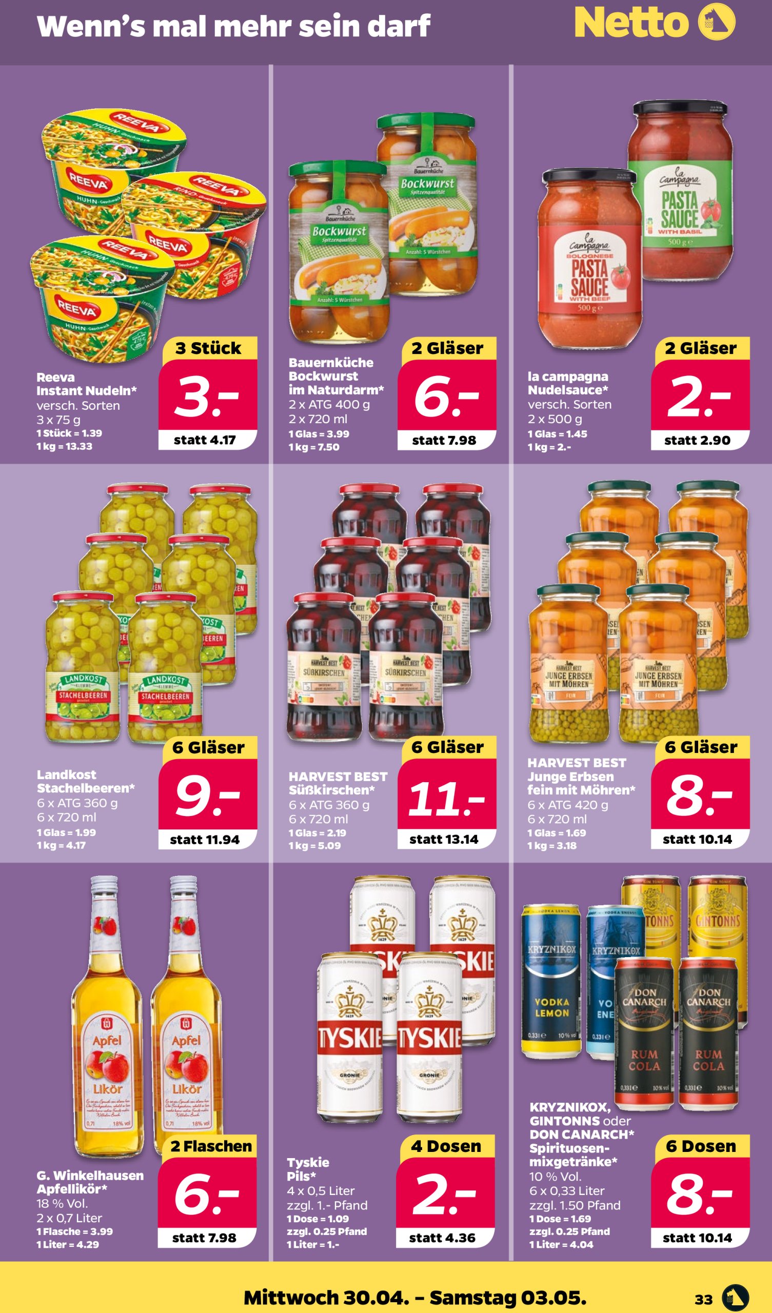 netto - Netto-Prospekt gültig von 28.04. bis 03.05. - page: 33 netto - Netto-Prospekt gültig von 28.04. bis 03.05. - page: 33