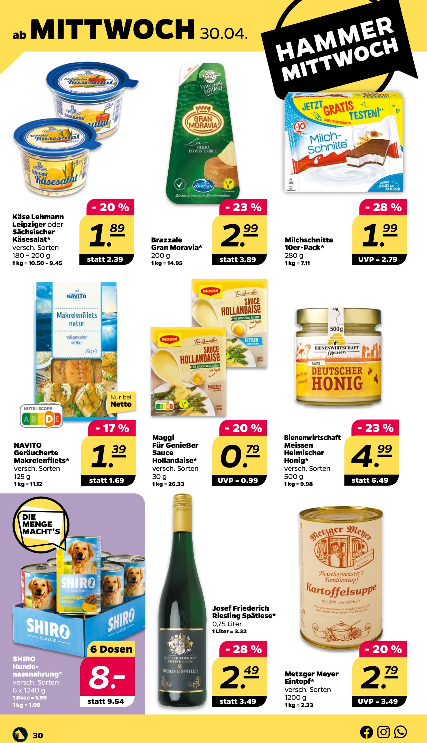 netto - Netto-Prospekt gültig von 28.04. bis 03.05. - page: 30 netto - Netto-Prospekt gültig von 28.04. bis 03.05. - page: 30