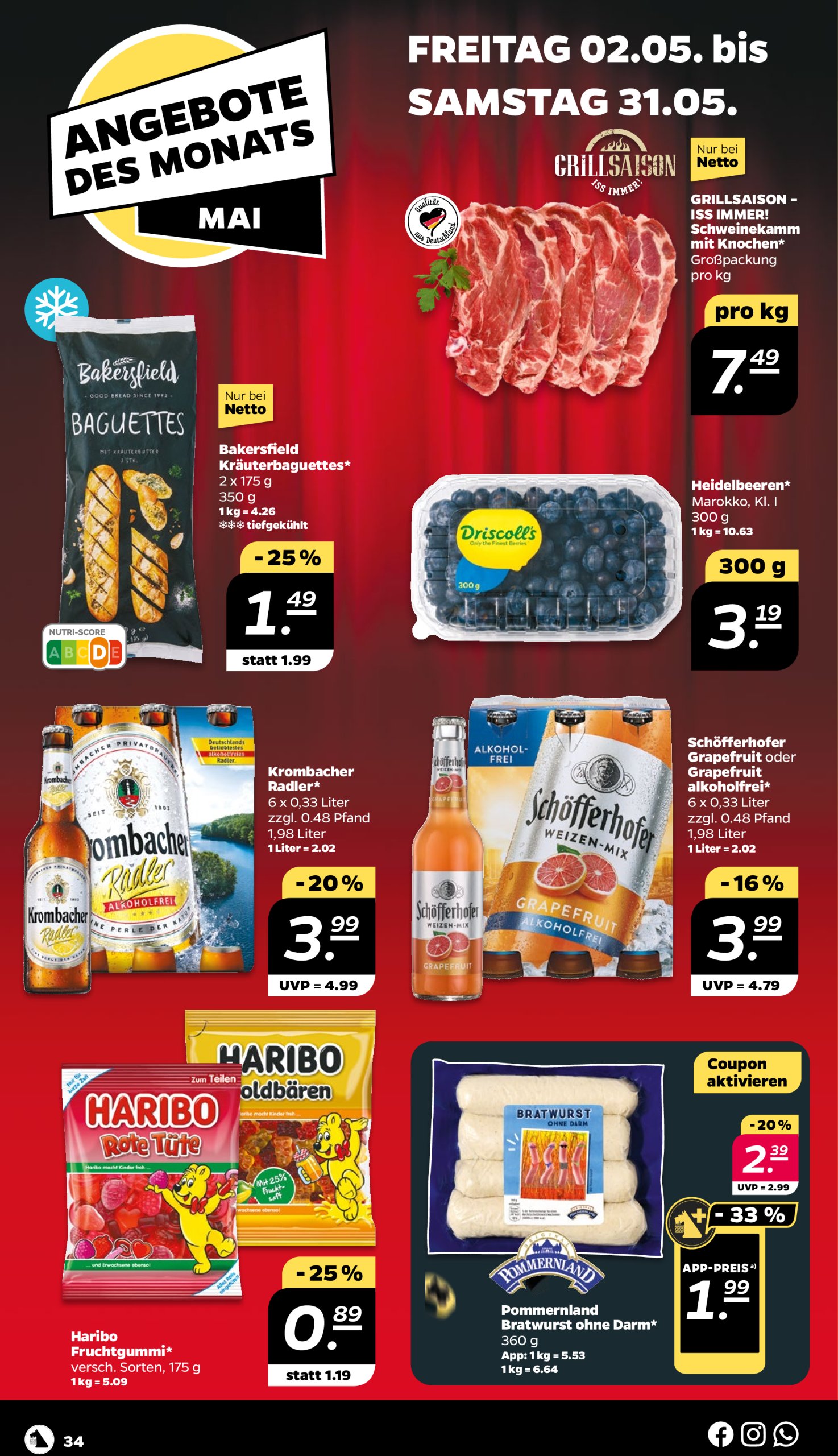 netto - Netto-Prospekt gültig von 28.04. bis 03.05. - page: 34 netto - Netto-Prospekt gültig von 28.04. bis 03.05. - page: 34